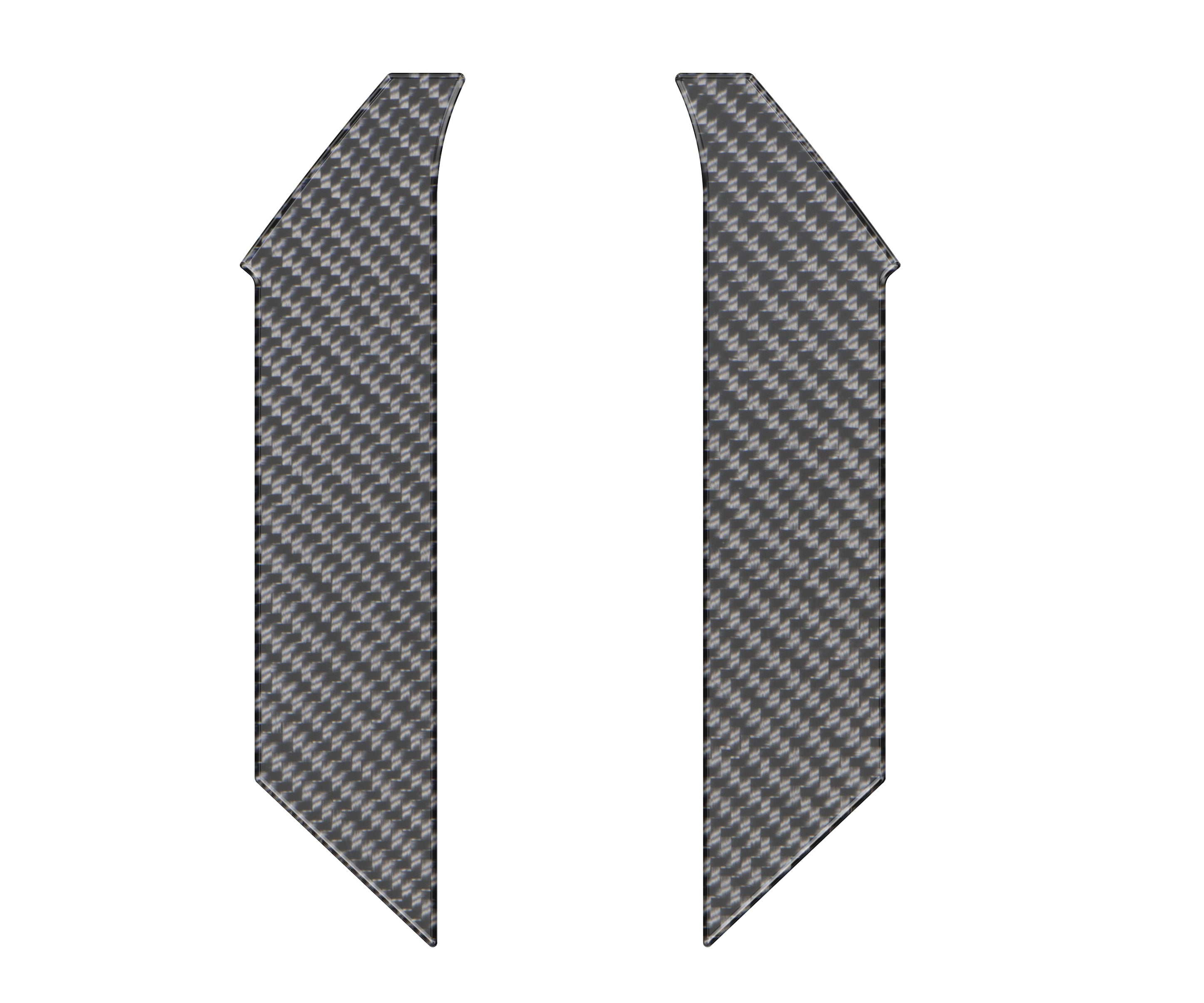 Side Windshield Cowl Panel Accent Overlays Fits 2024-2026 Toyota Land Cruiser & Lexus GX550