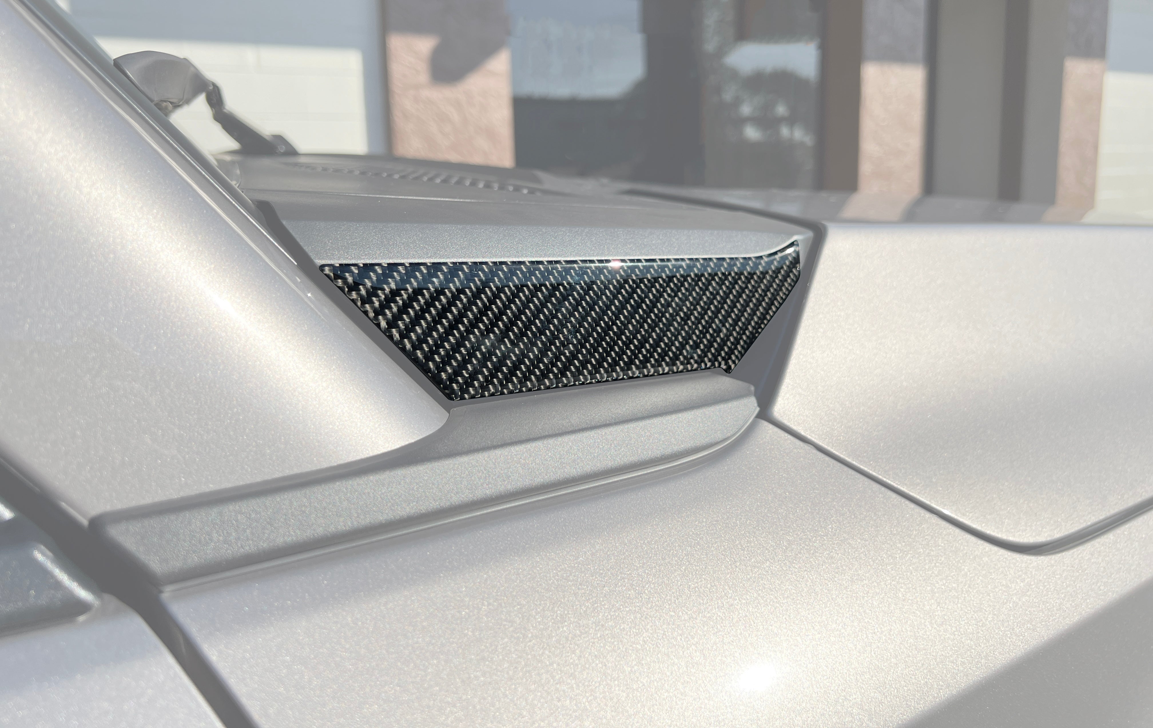 Side Windshield Cowl Panel Accent Overlays Fits 2024-2026 Toyota Land Cruiser & Lexus GX550