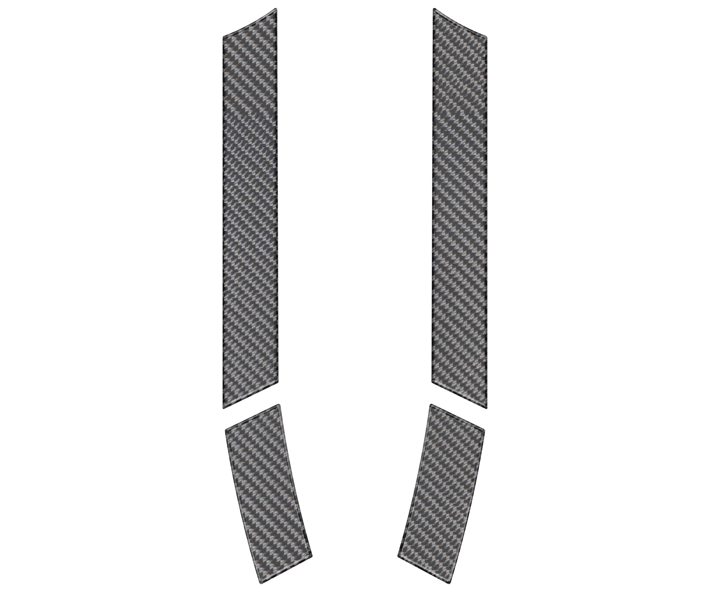 Upper C Pillar Upper Overlays Fits 2024-2026 Toyota Land Cruiser & Lexus GX550