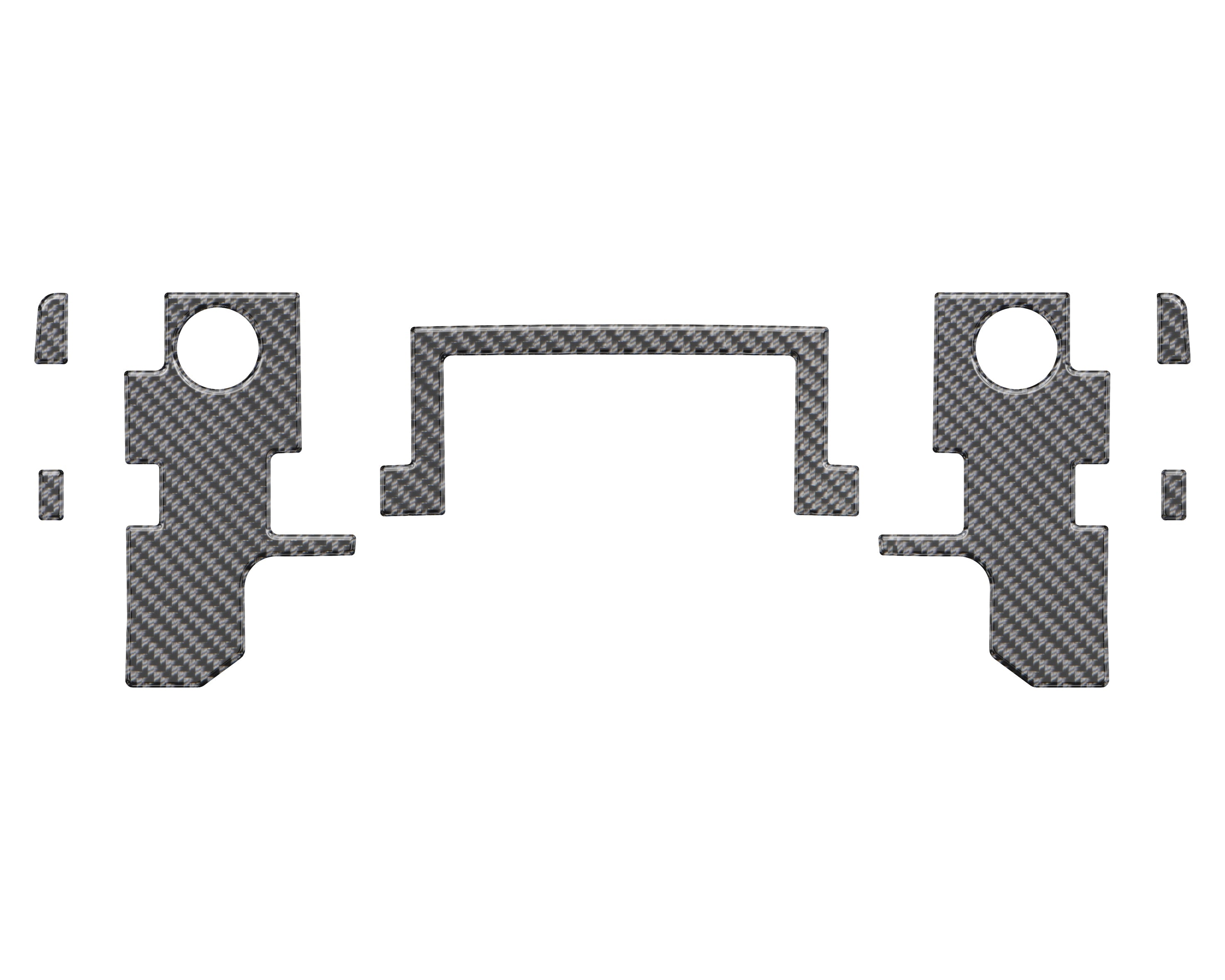 Rear Hitch Reciever Accent Trim Fits 2024-2026 Toyota Land Cruiser