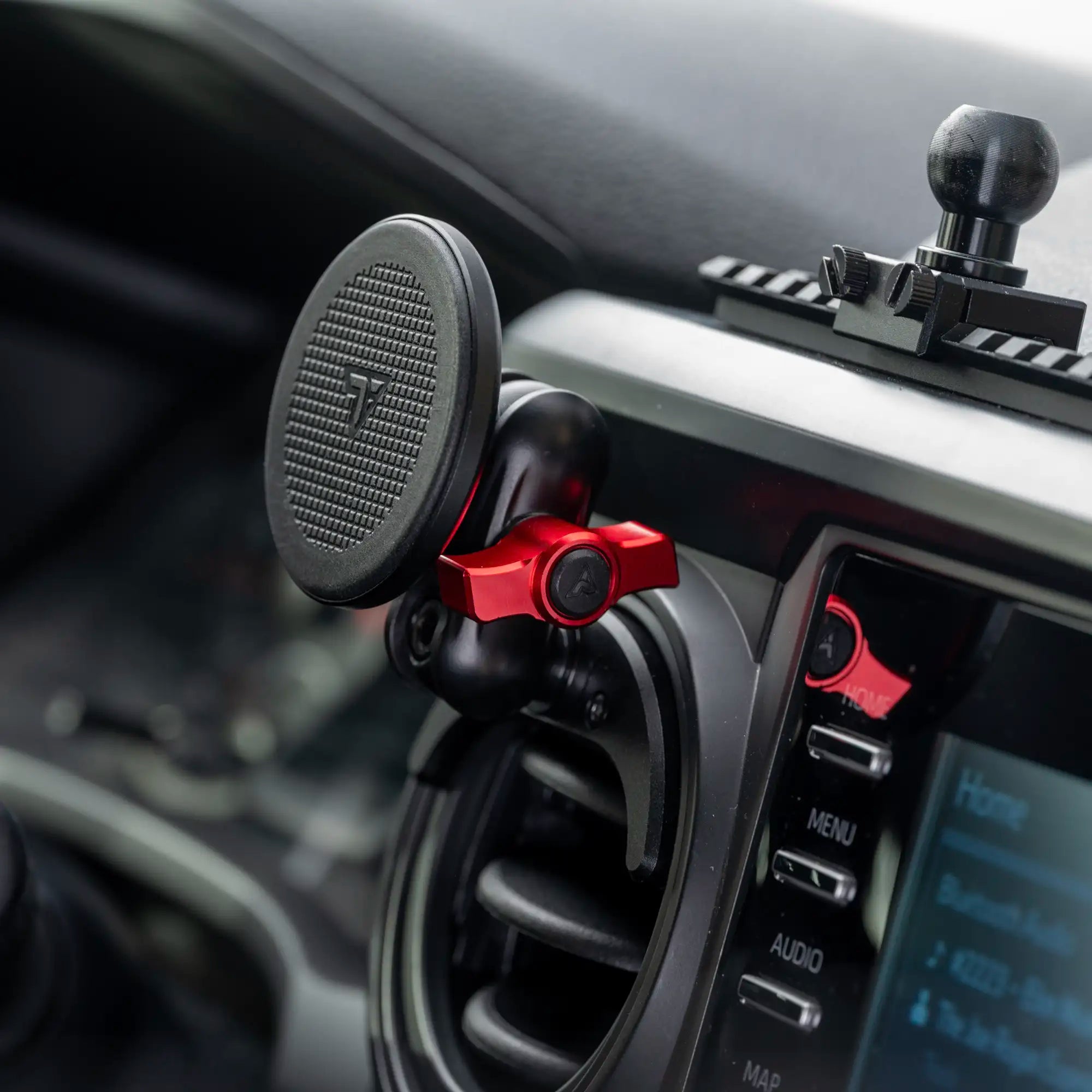 Vent Mount For 2016-2023 Toyota Tacoma & 2014-2021 Tundra LINK™ Vent Mount Bracket With 20LITE Phone Holder | Choose Your Arm Length