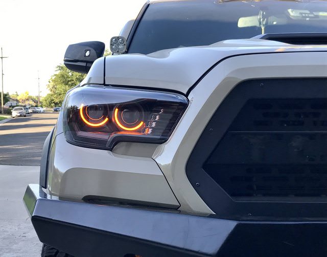 Headlight Trim Plates for - For 16-23 Tacoma