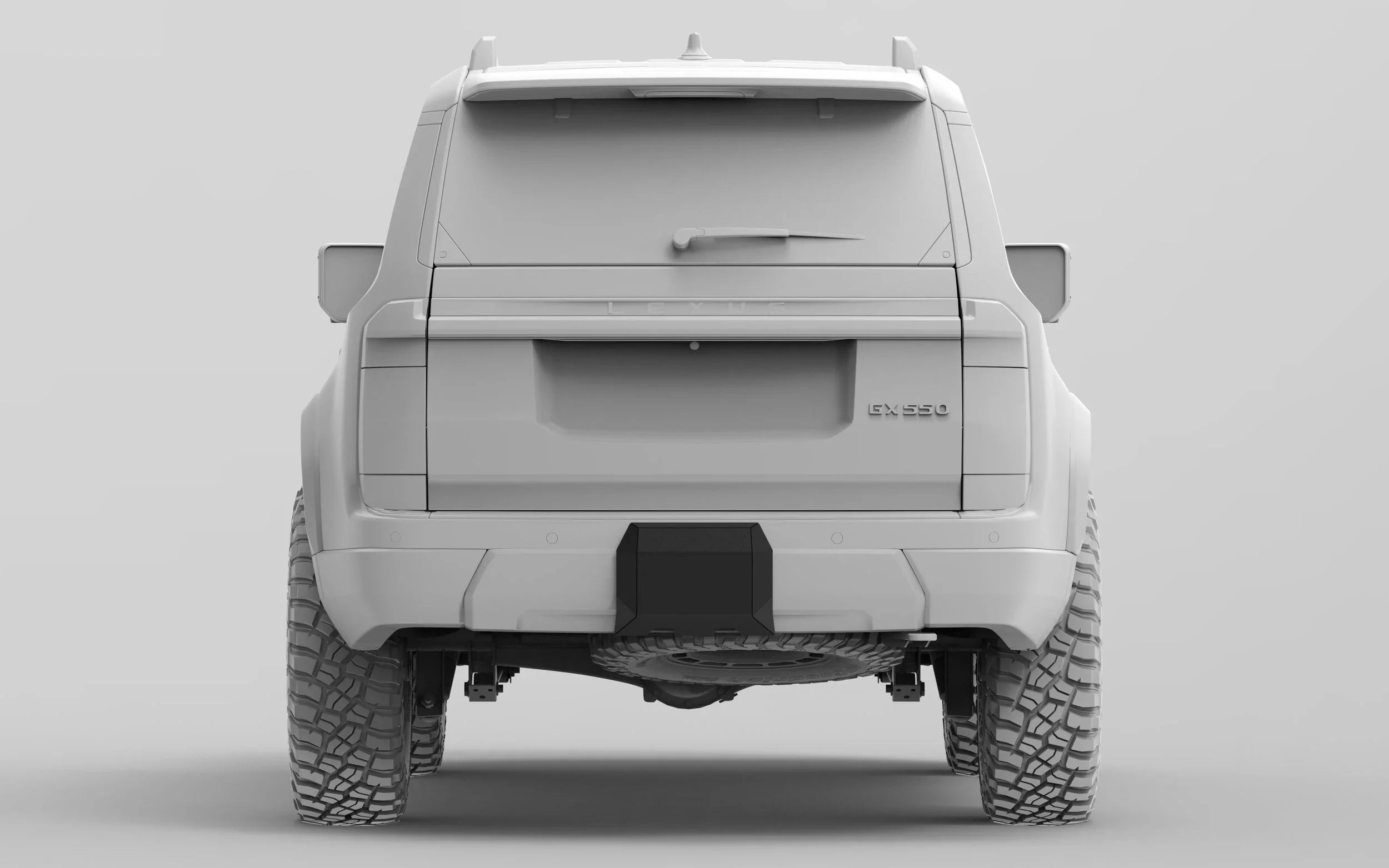 NYTOP Rear Hitch Skid Cover For 2024-Current Lexus GX550