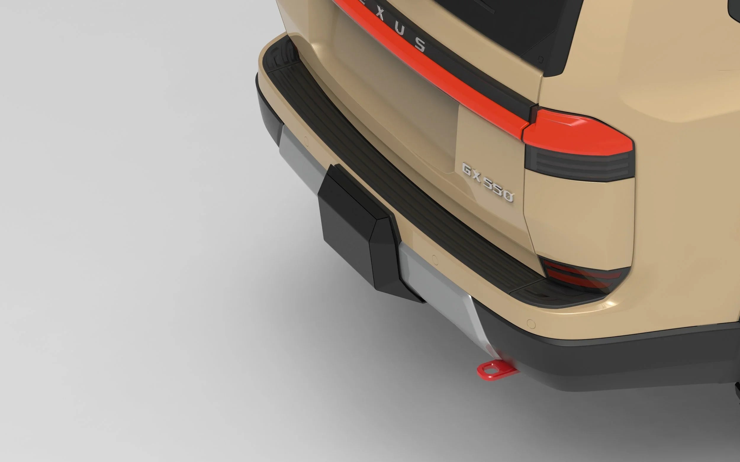 NYTOP Rear Hitch Skid Cover For 2024-Current Lexus GX550