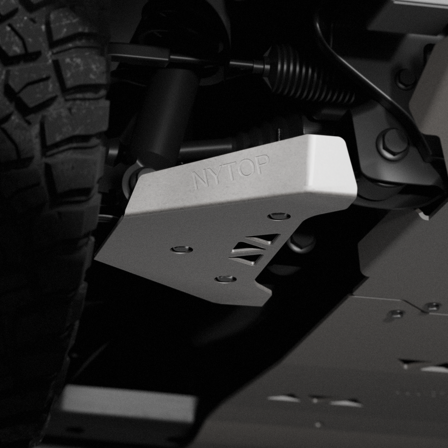 NYTOP Lower Control Arm Skid Plate Kit For 2025-Current Toyota 4Runner