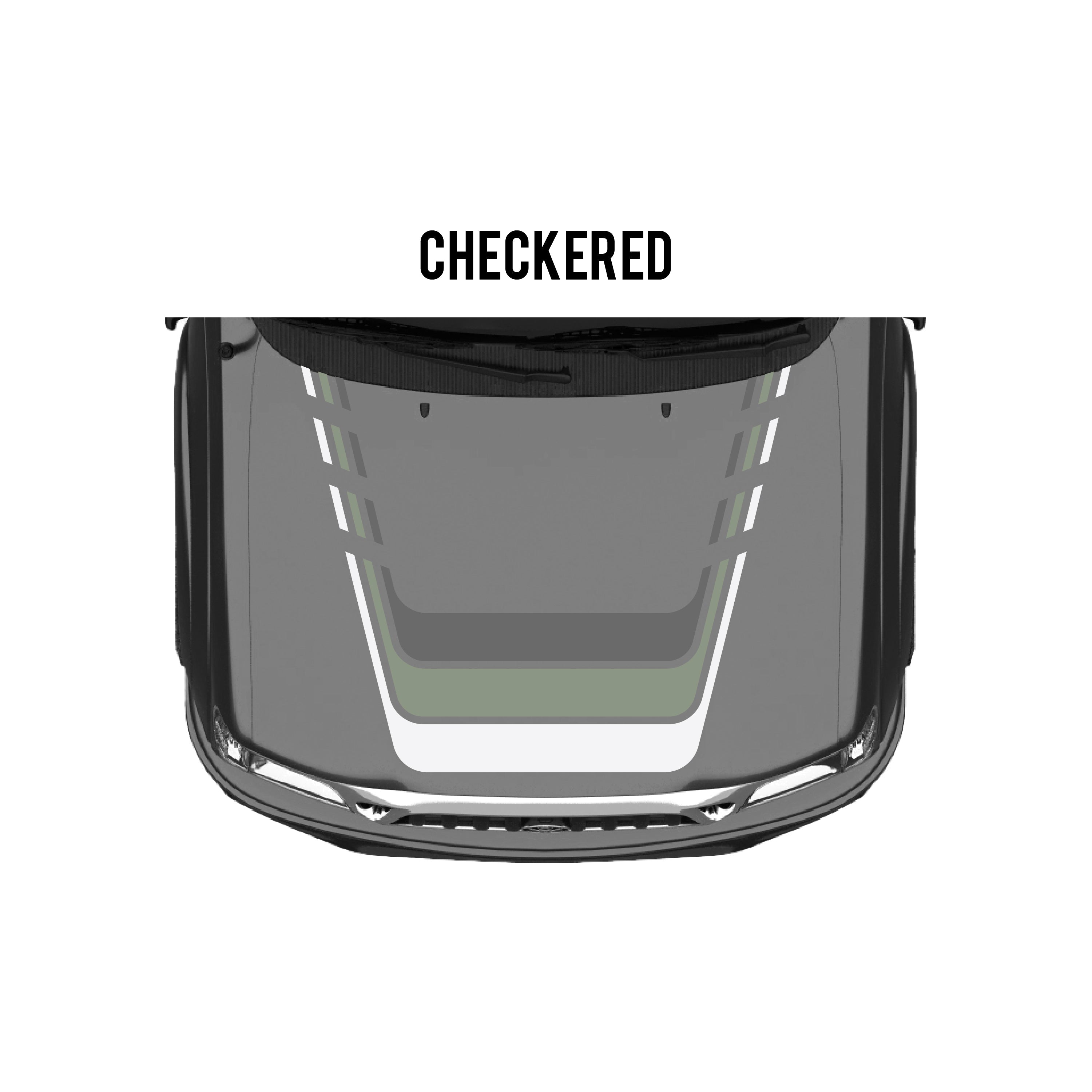 2001-04 Checkered Stripe Kit For Tacoma