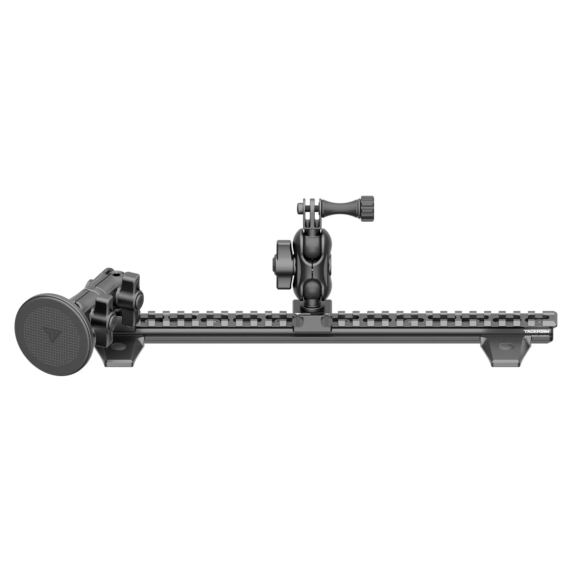Dash Mount For 2010-2024 Toyota 4Runner Tackform Assault Track Picatinny Dash Bracket With MagSafe Phone & GoPro/Action Camera Mount