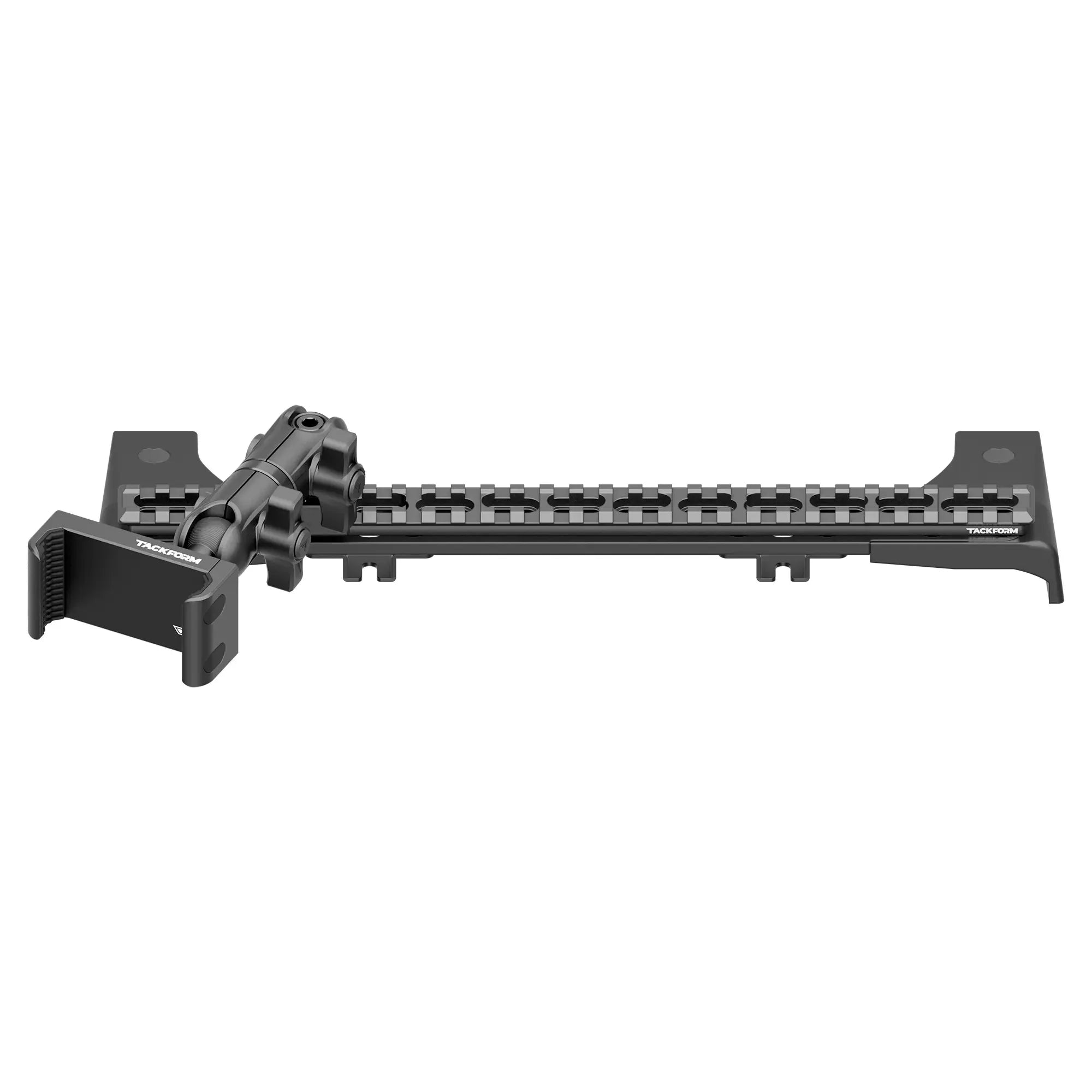 2024-2026 Ford Ranger Tackform Assault Track Picatinny Dash Bracket With 20LITE Phone Mount