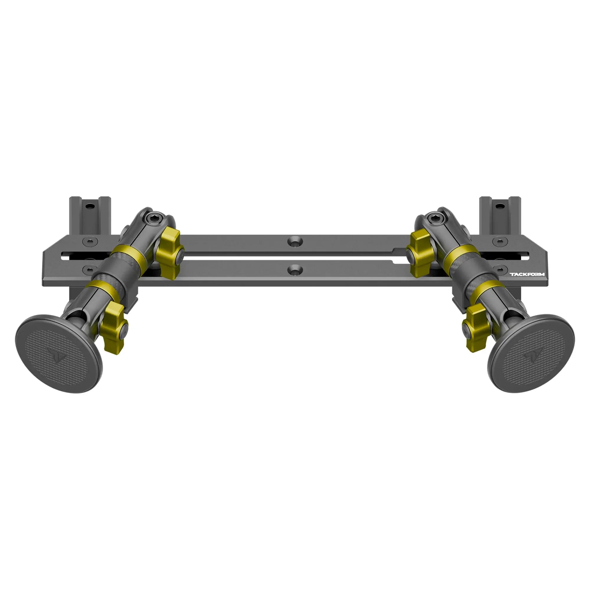 2023-2026 Ford Super Duty (F-250 Through F-600) Tackform Slim Track Dash Bracket With Dual MagSafe Phone Mounts