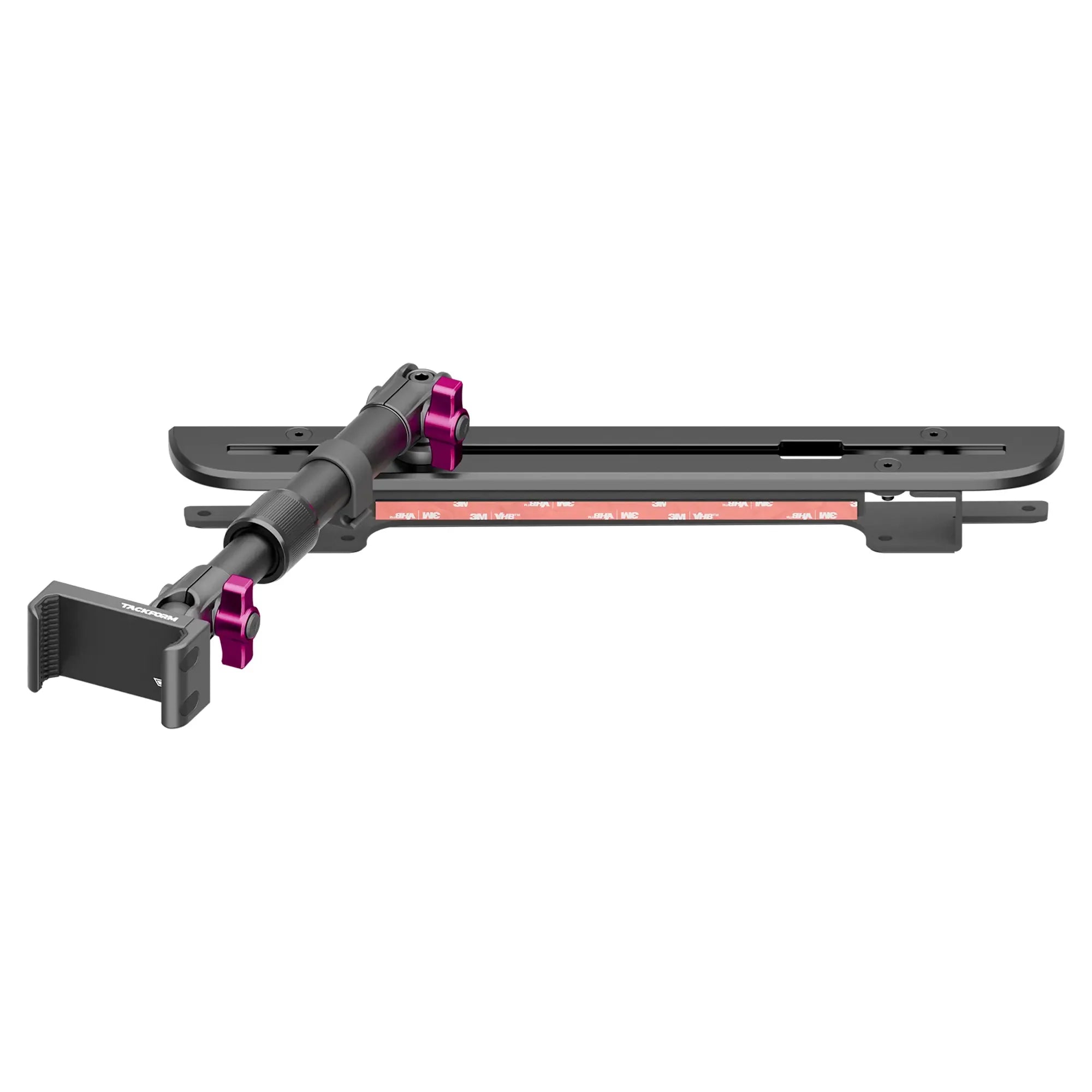 2024-2026 Ford F-150 (See Compatibility Info For Specific Year/Trim Fitment Details) Tackform Slim Track Dash Bracket With 20LITE Phone Mount | Telescoping Arm