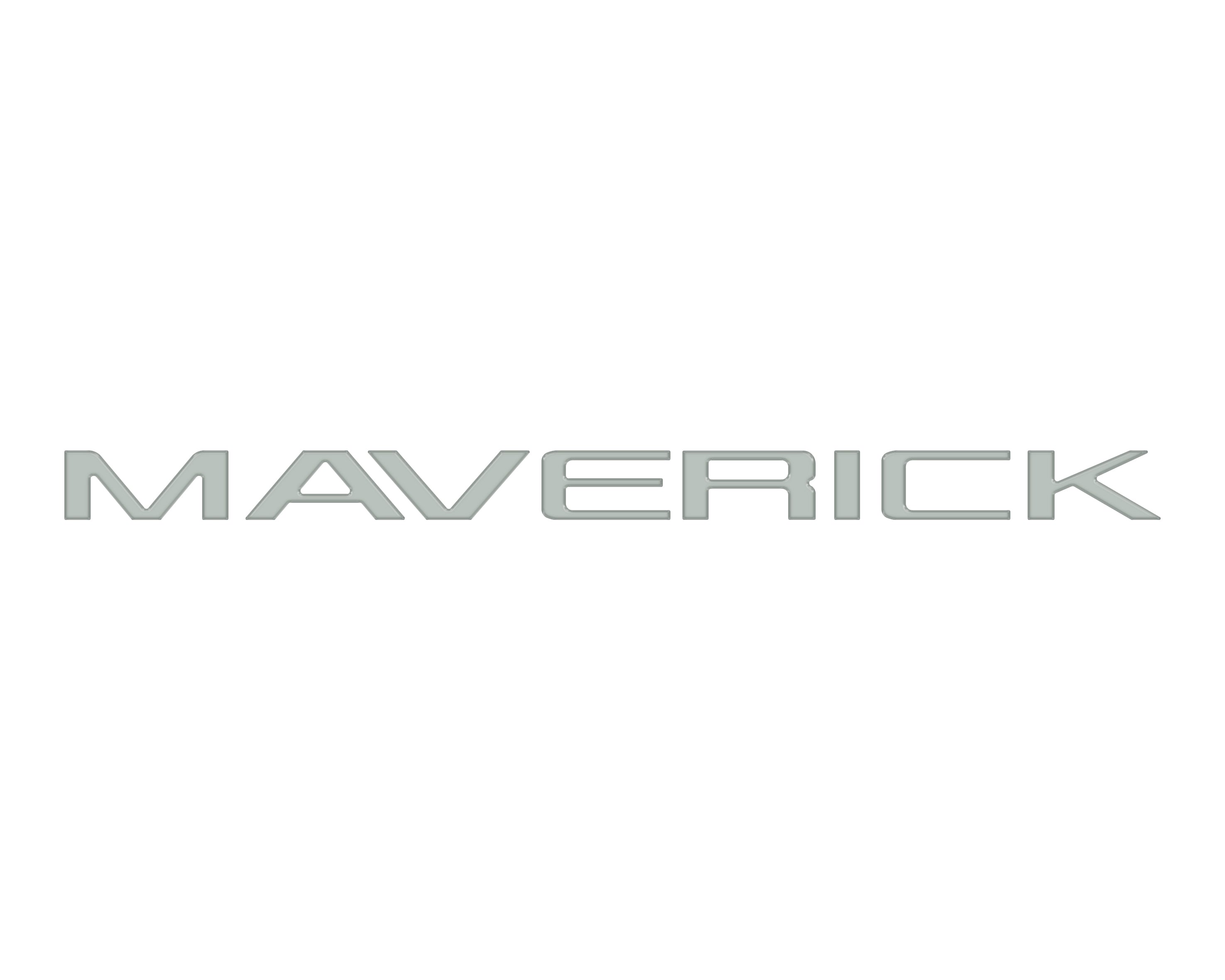 Tailgate Letter Inserts Fits 2022-2026 Ford Maverick