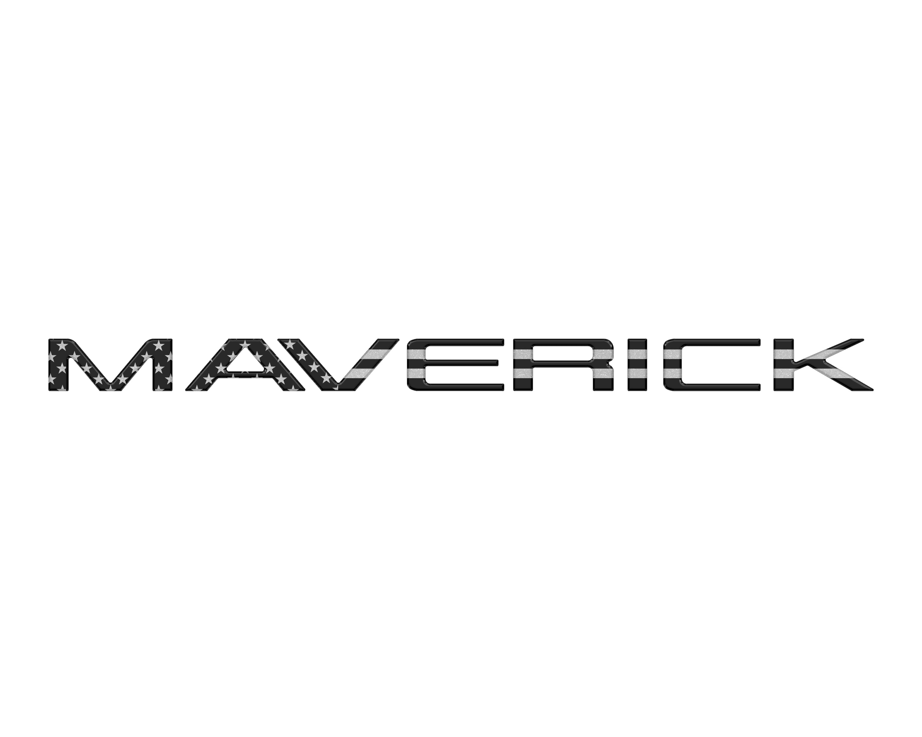 Tailgate Letter Inserts Fits 2022-2026 Ford Maverick