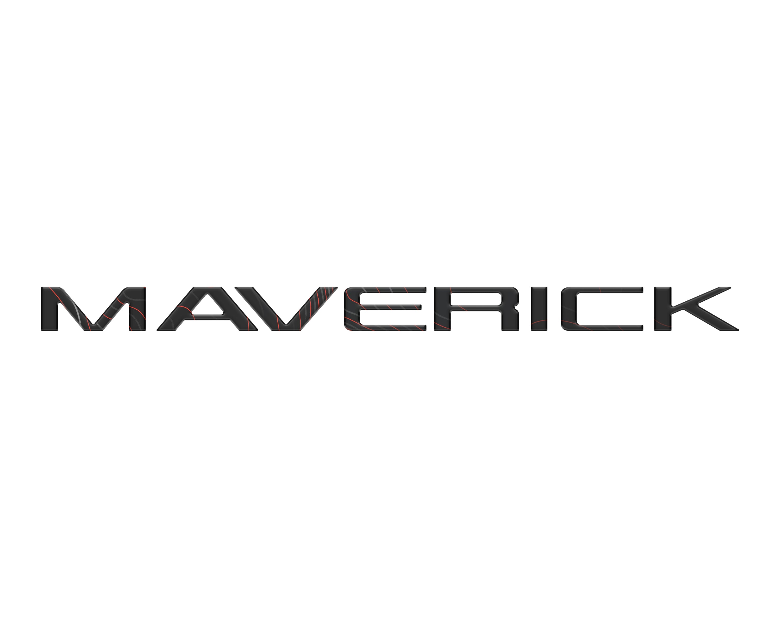 Tailgate Letter Inserts Fits 2022-2026 Ford Maverick