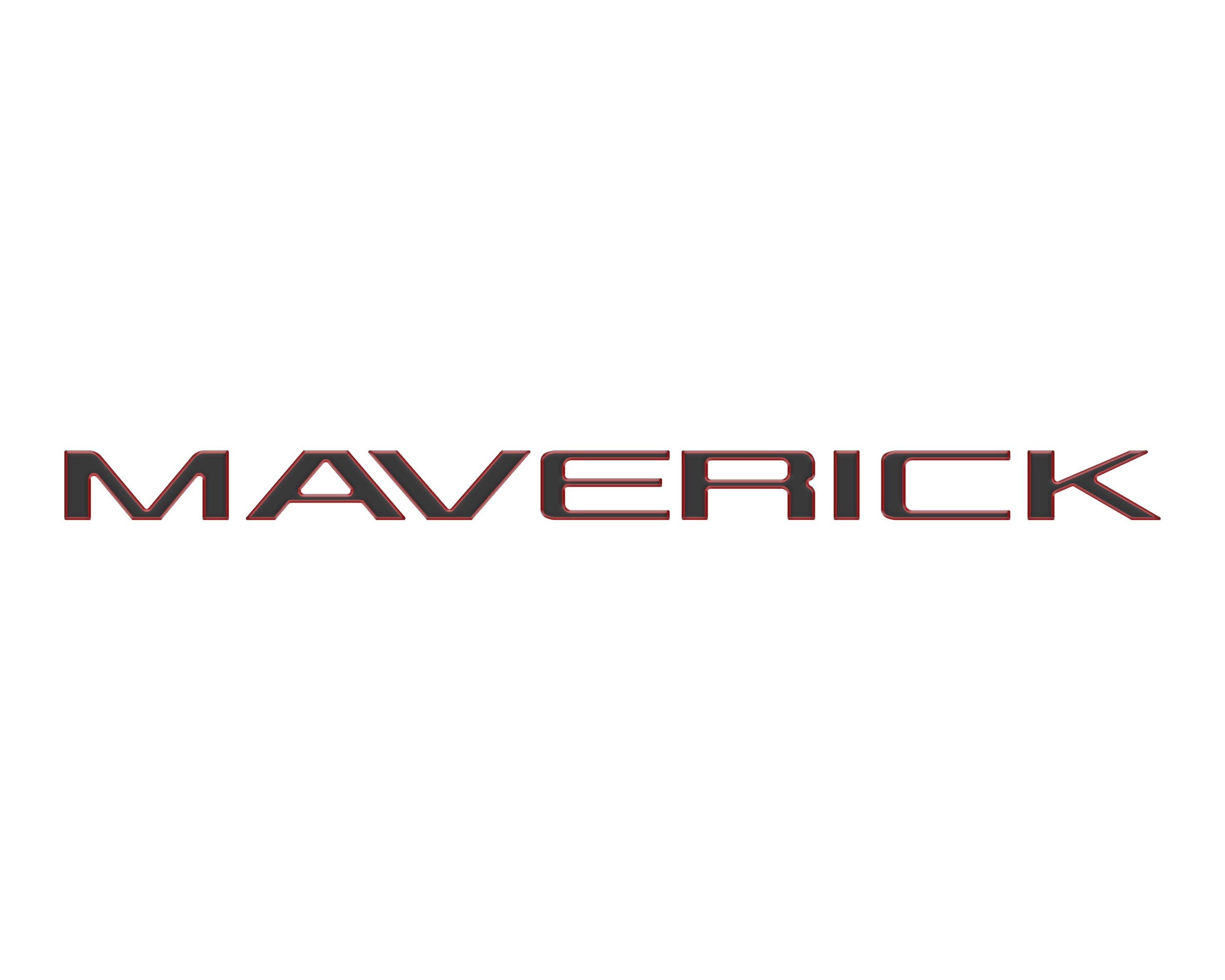 Tailgate Letter Inserts Fits 2022-2026 Ford Maverick
