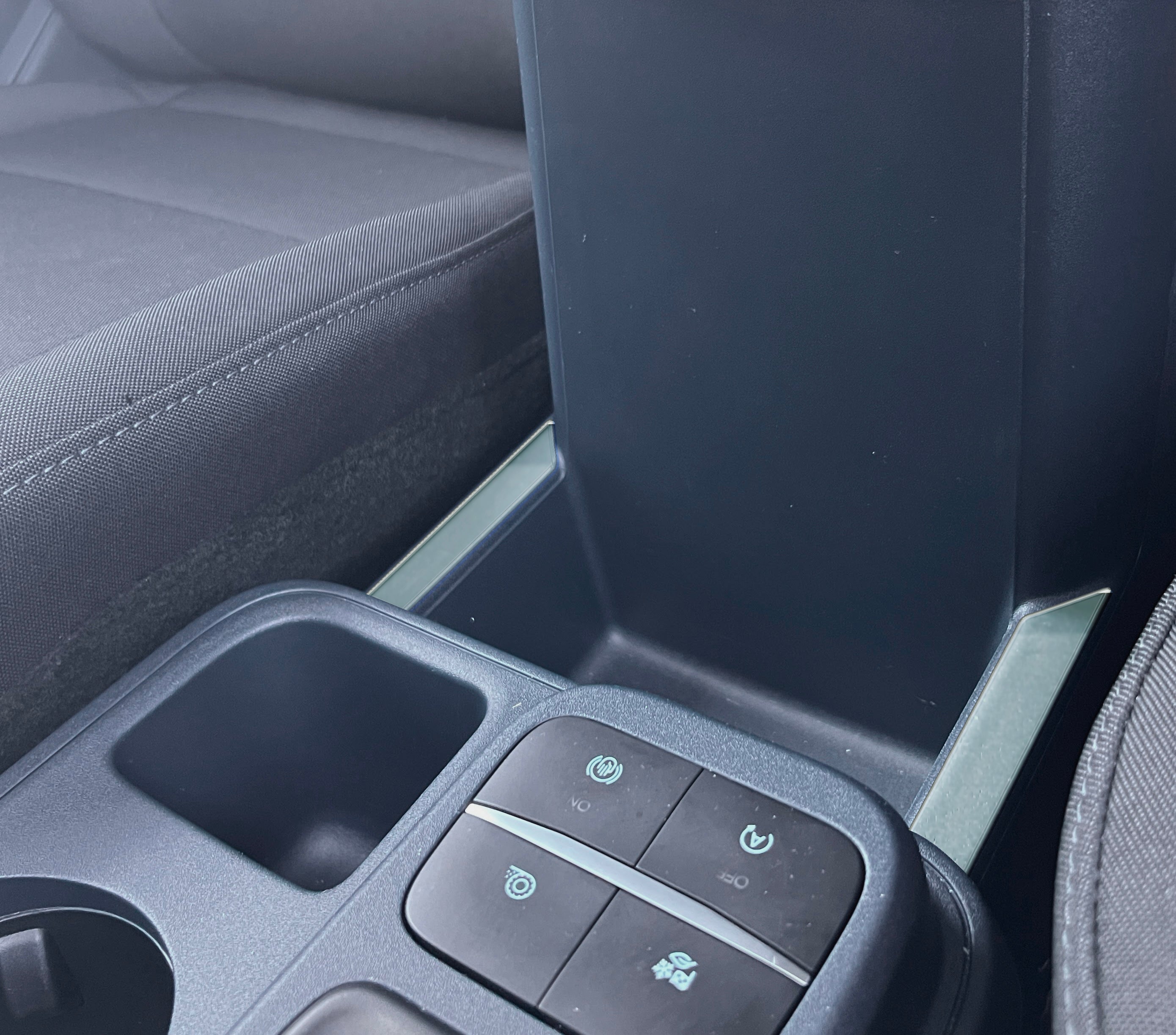 Center Storage Outer Area Accent Overlay Fits 2022-2026 Ford Maverick