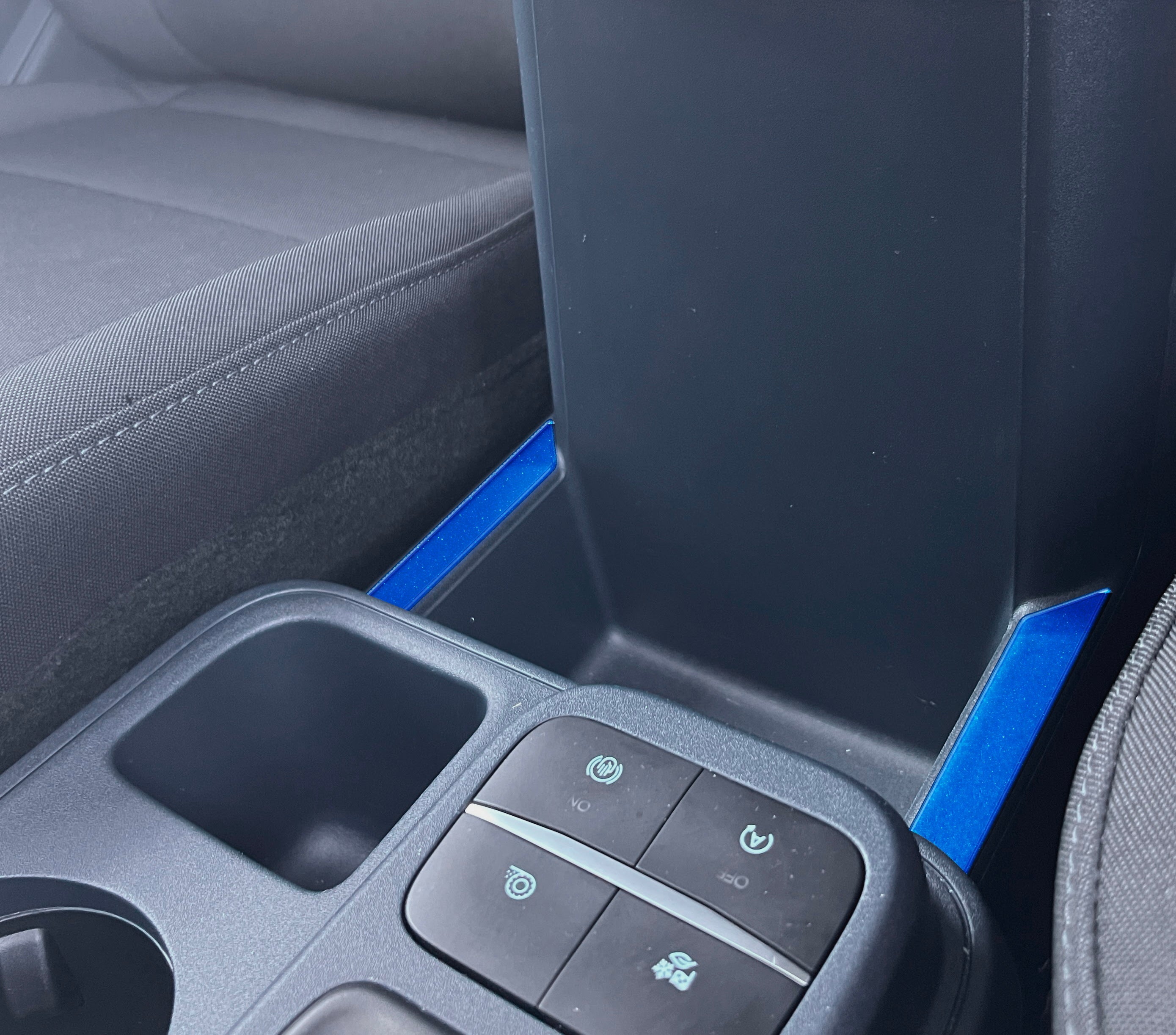 Center Storage Outer Area Accent Overlay Fits 2022-2026 Ford Maverick