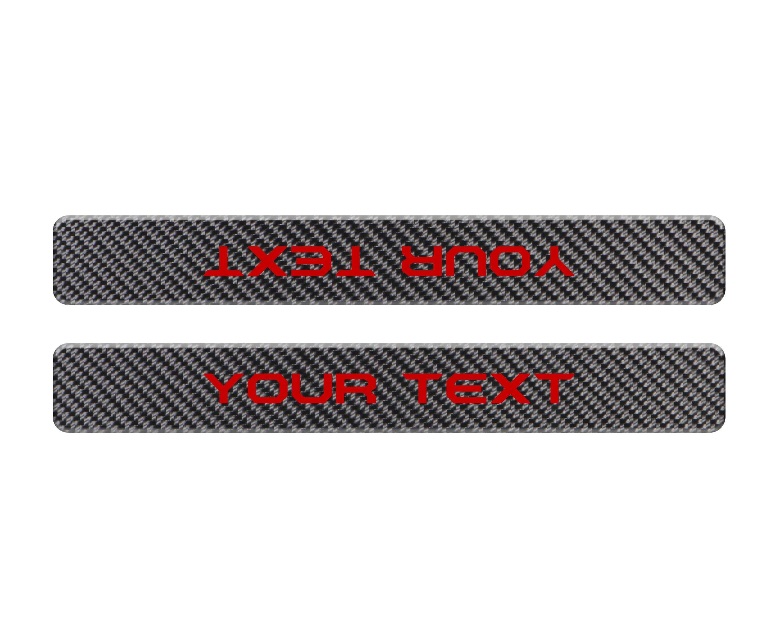 Domed Front Door Sill Overlays Fits 2022-2026 Ford Maverick