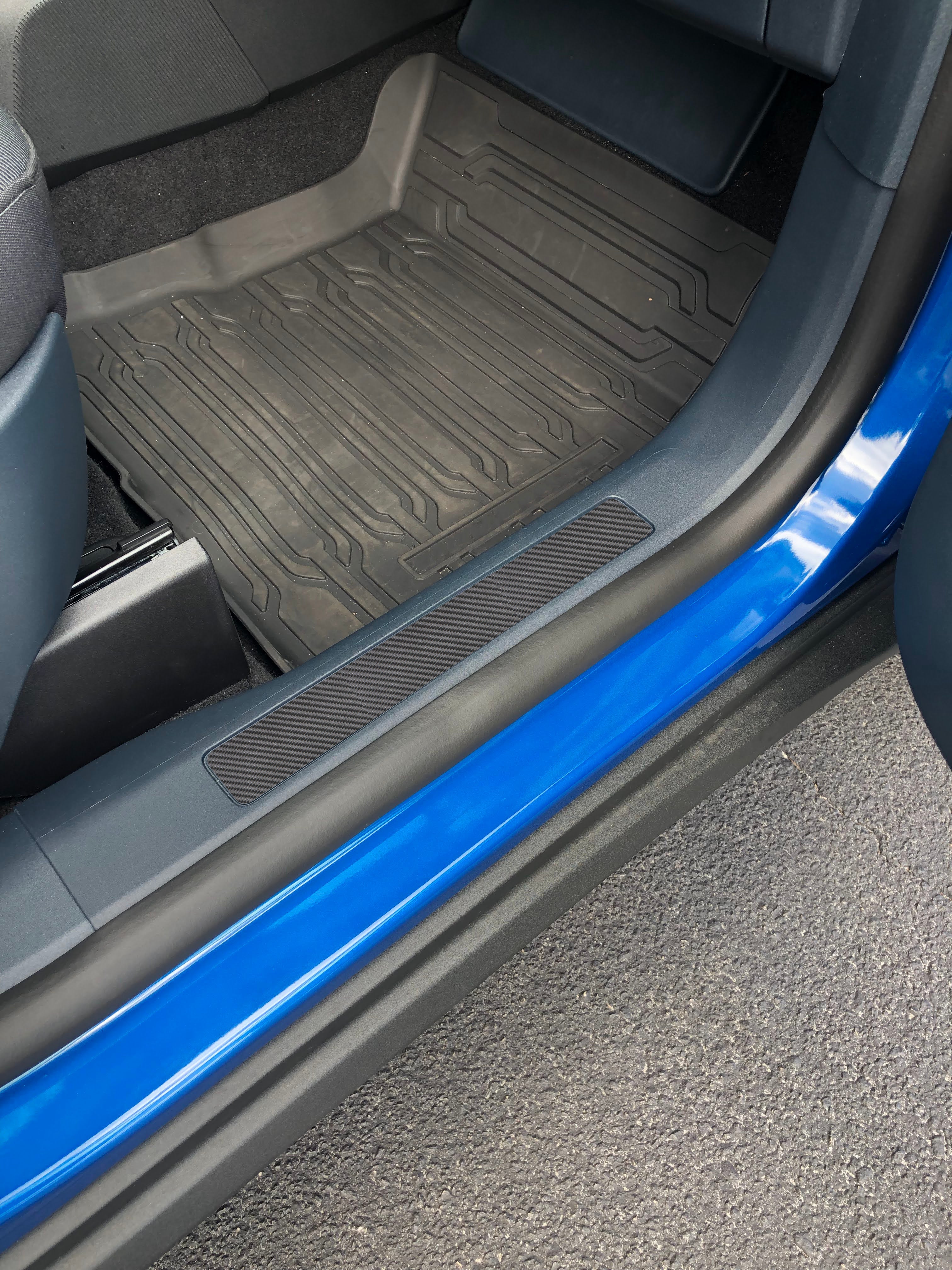 Domed Front Door Sill Overlays Fits 2022-2026 Ford Maverick