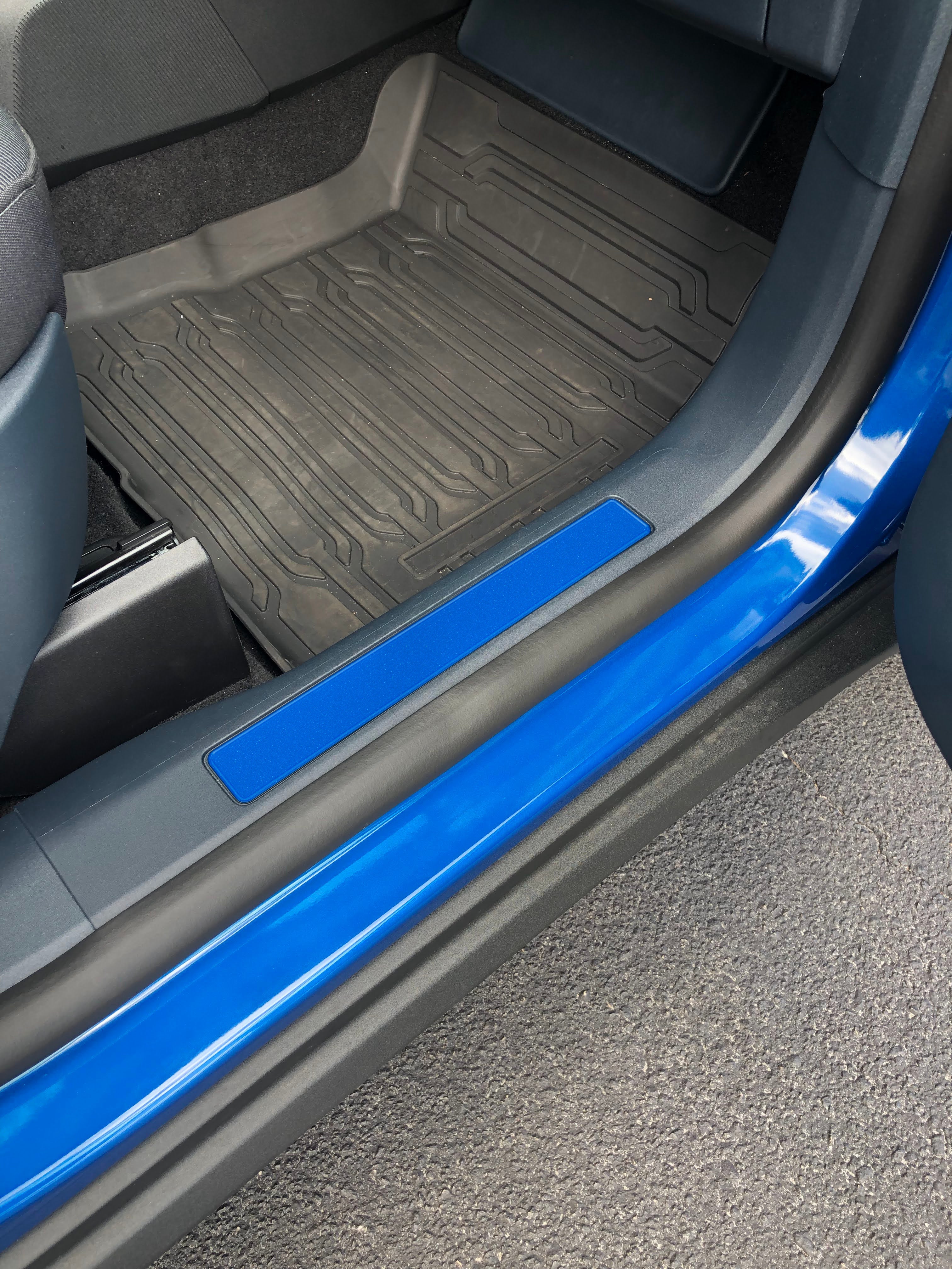 Domed Front Door Sill Overlays Fits 2022-2026 Ford Maverick