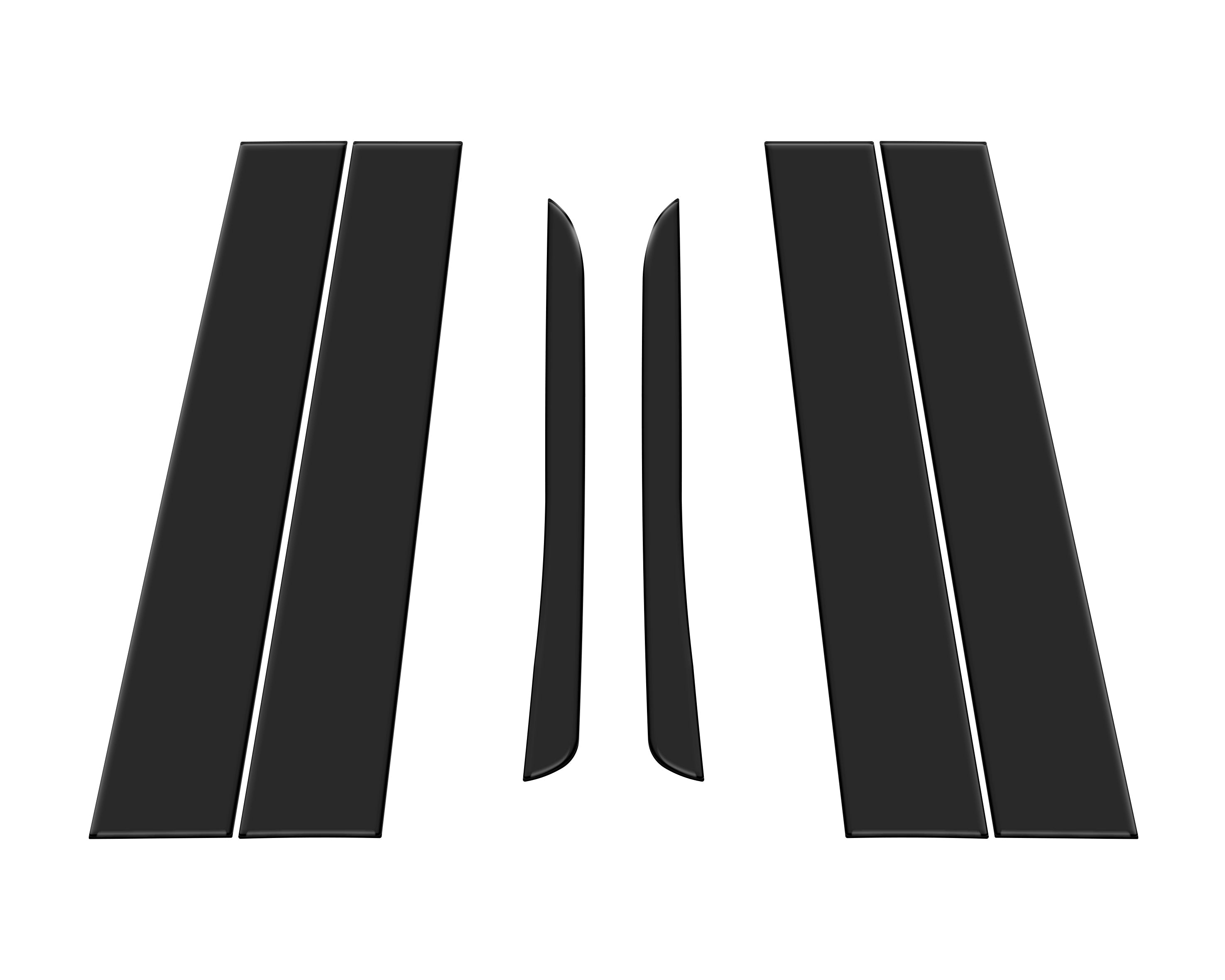 Door Pillar Accent Overlays Fits 2022-2026 Ford Maverick