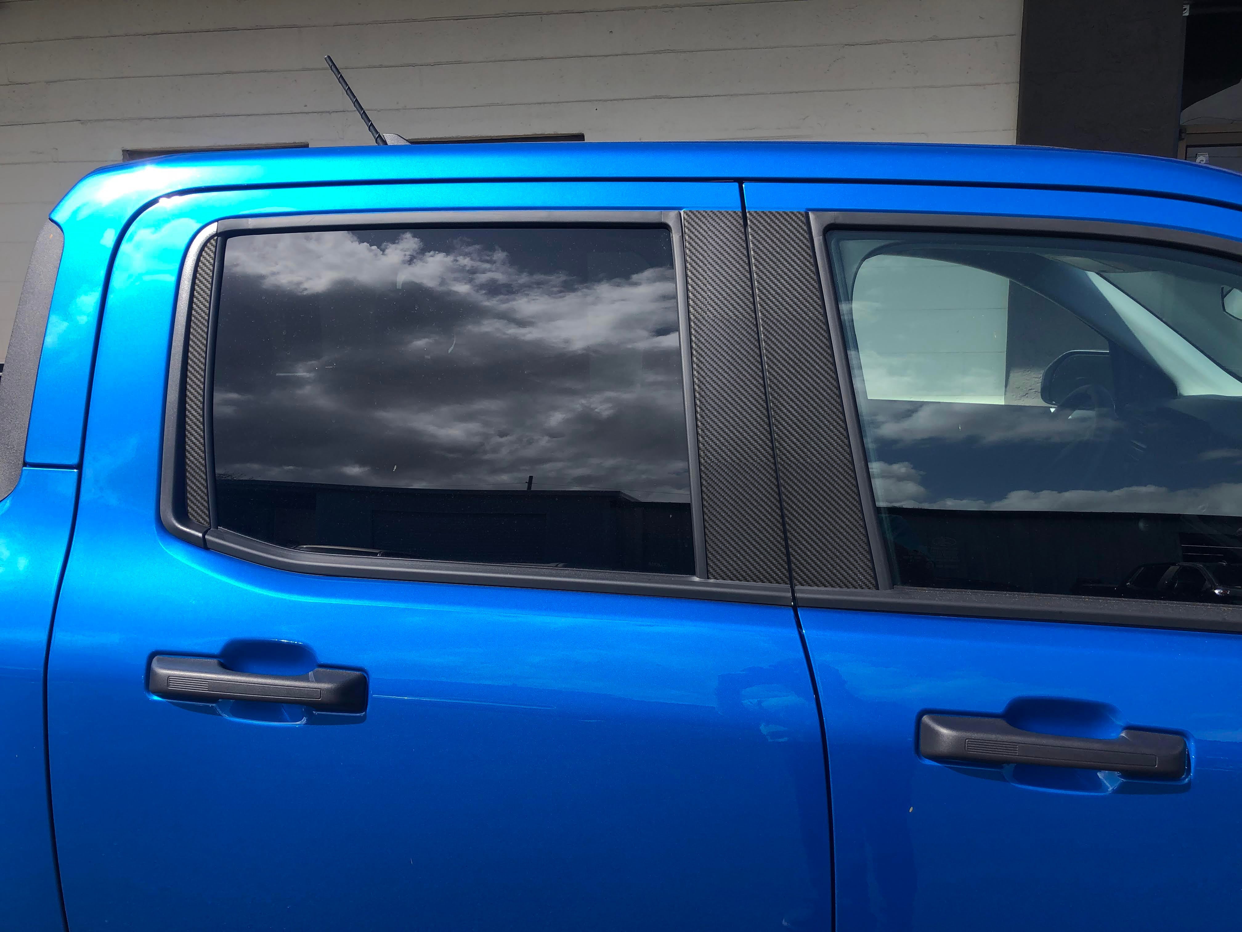 Door Pillar Accent Overlays Fits 2022-2026 Ford Maverick