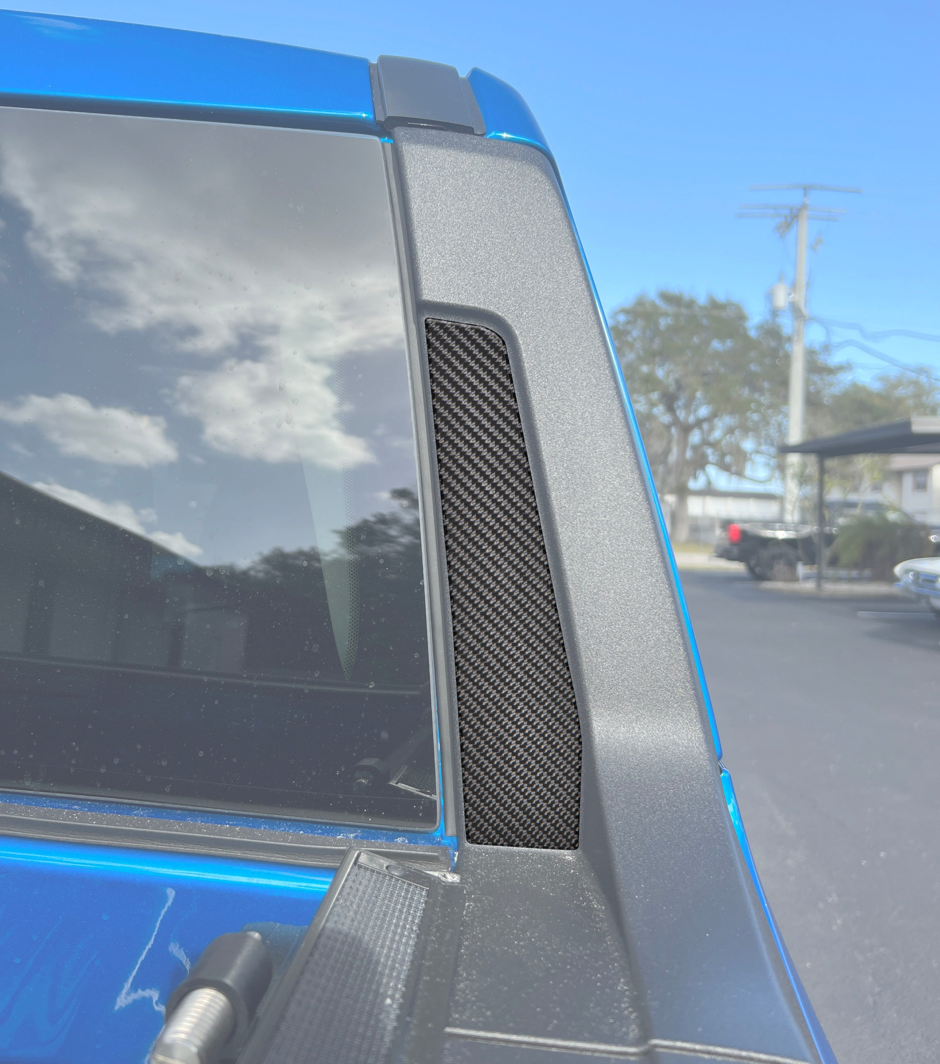 Rear Outer Cab Accent Overlays Fits 2022-2026 Ford Maverick