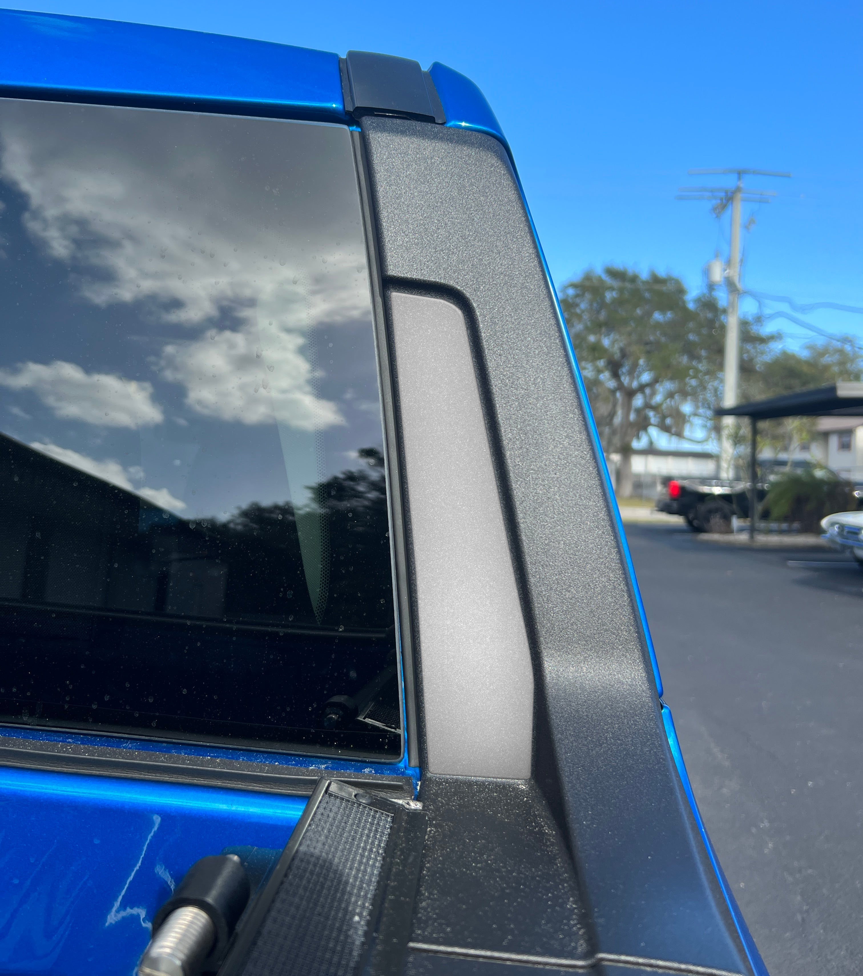 Rear Outer Cab Accent Overlays Fits 2022-2026 Ford Maverick