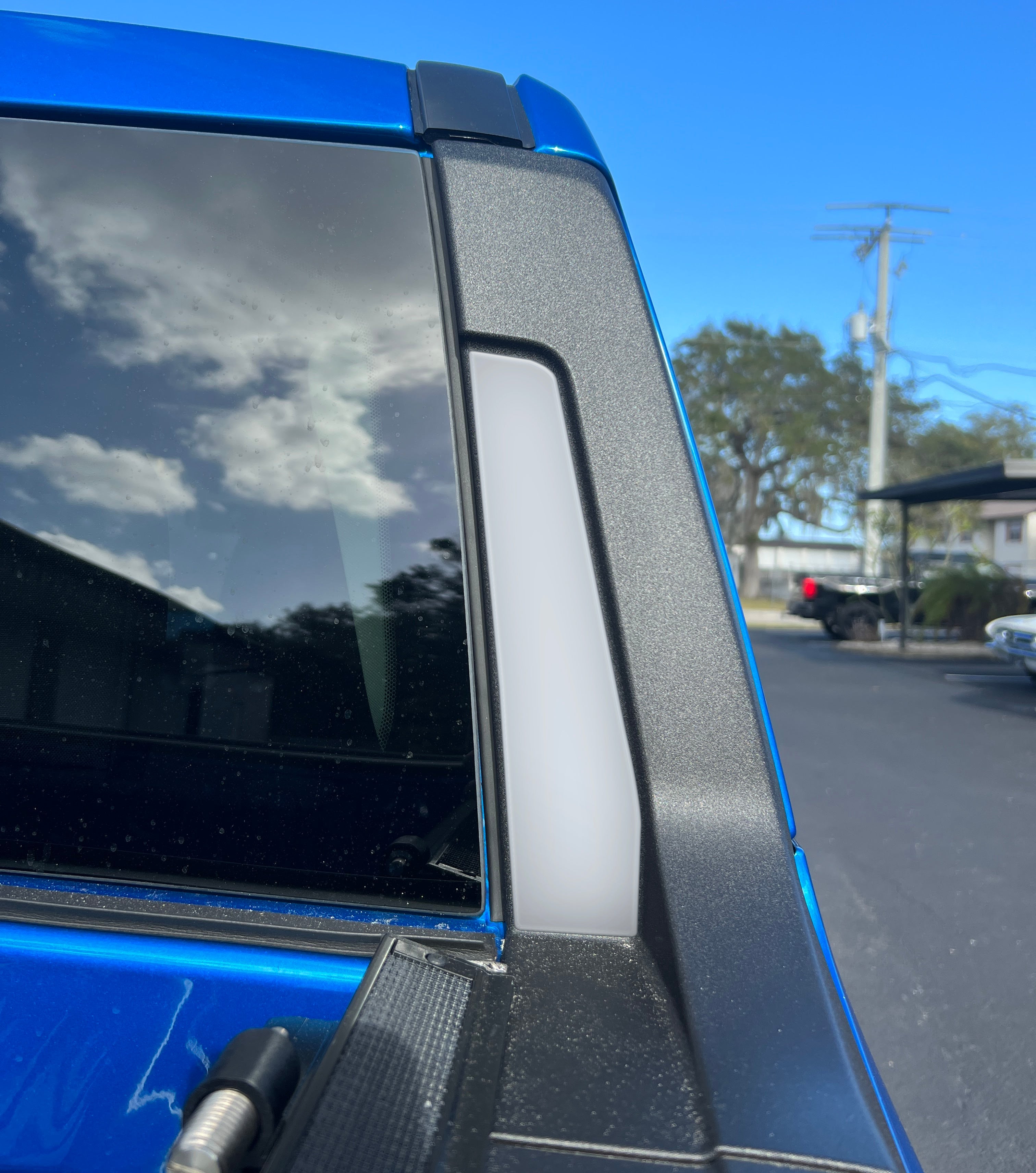 Rear Outer Cab Accent Overlays Fits 2022-2026 Ford Maverick