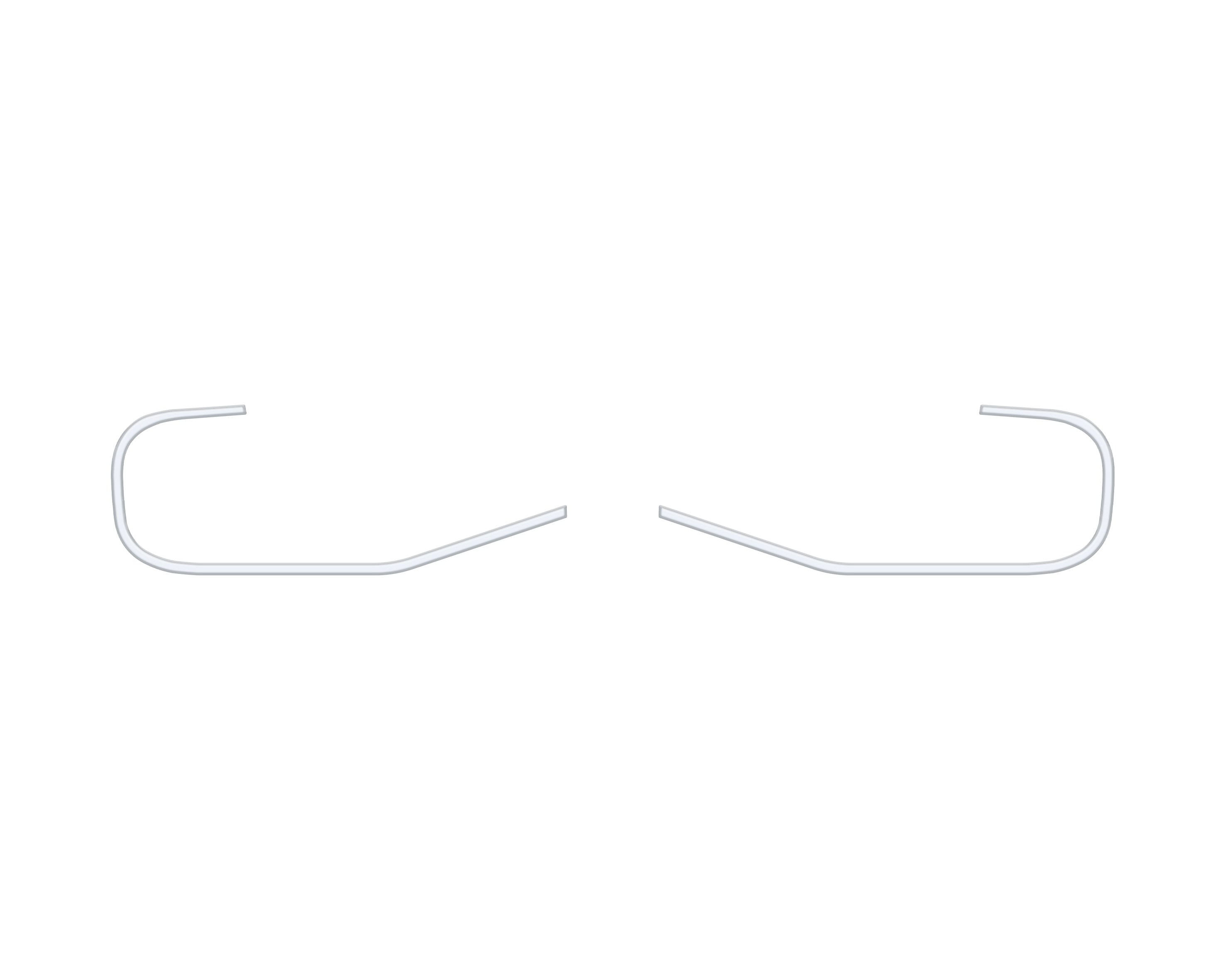 Mirror Line Accent Overlays Fits 2022-2026 Ford Maverick