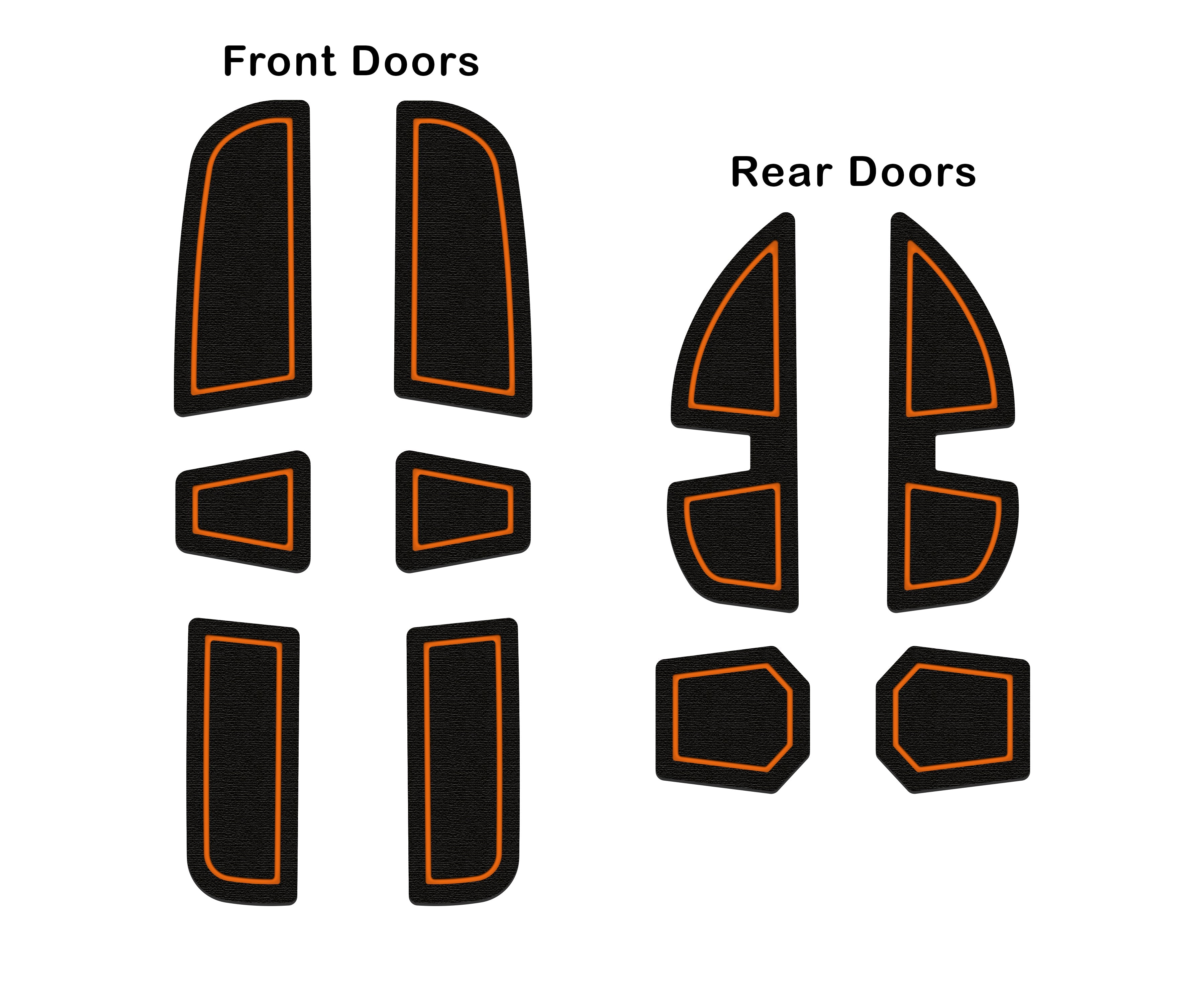 Door Pocket Foam Inserts Fits 2022-2026 Ford Maverick