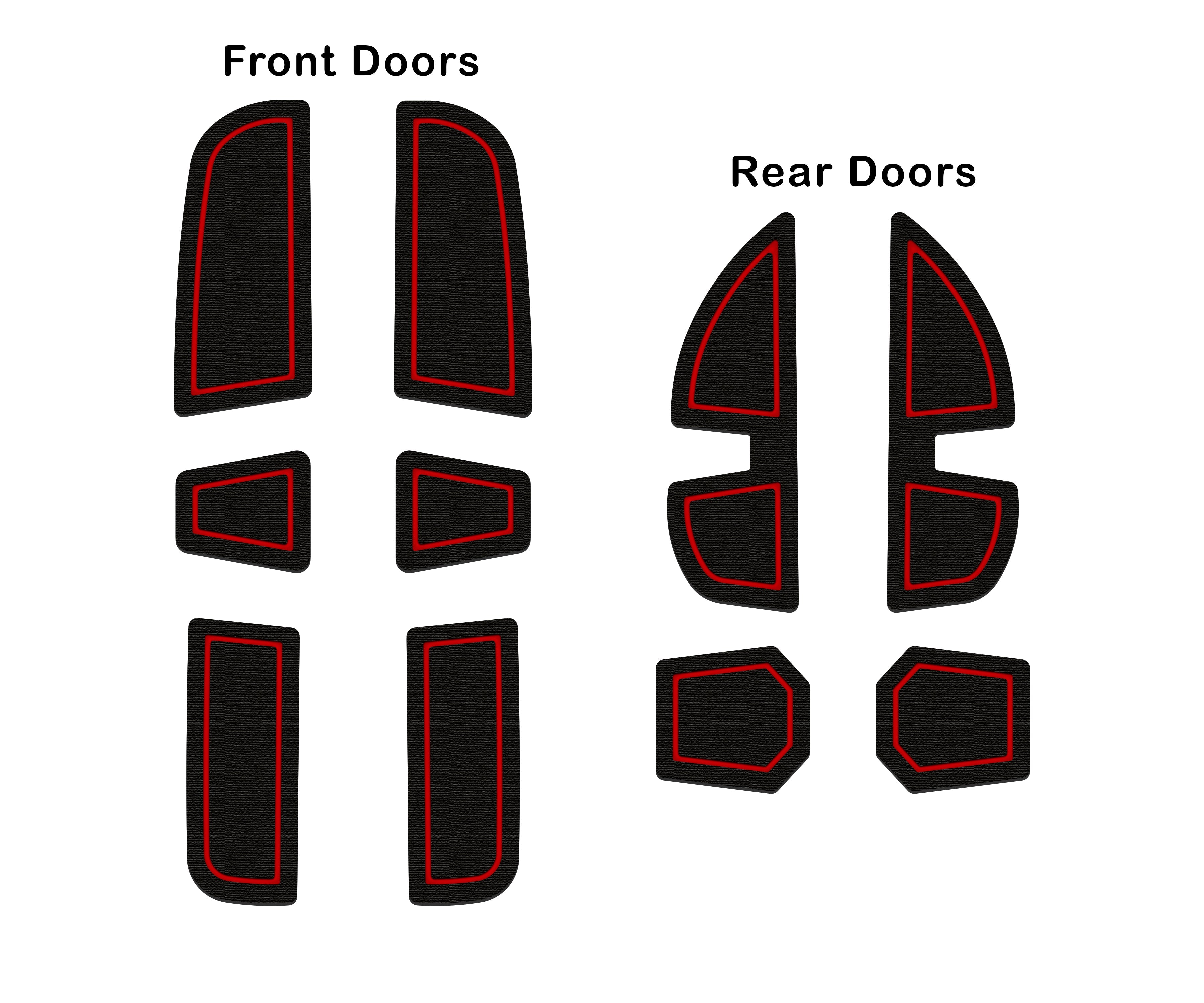 Door Pocket Foam Inserts Fits 2022-2026 Ford Maverick