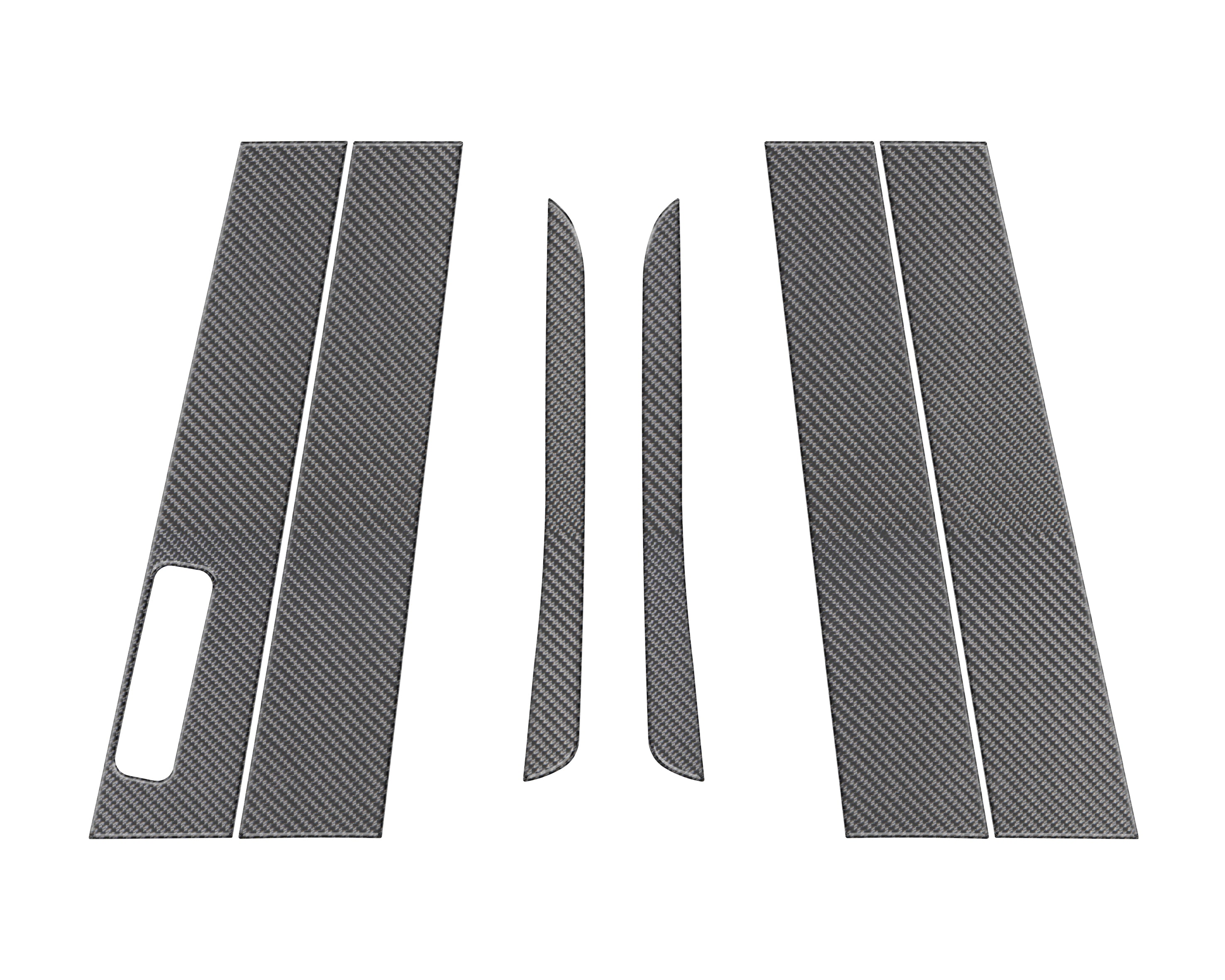 Door Pillar Accent Overlays Fits 2022-2026 Ford Maverick