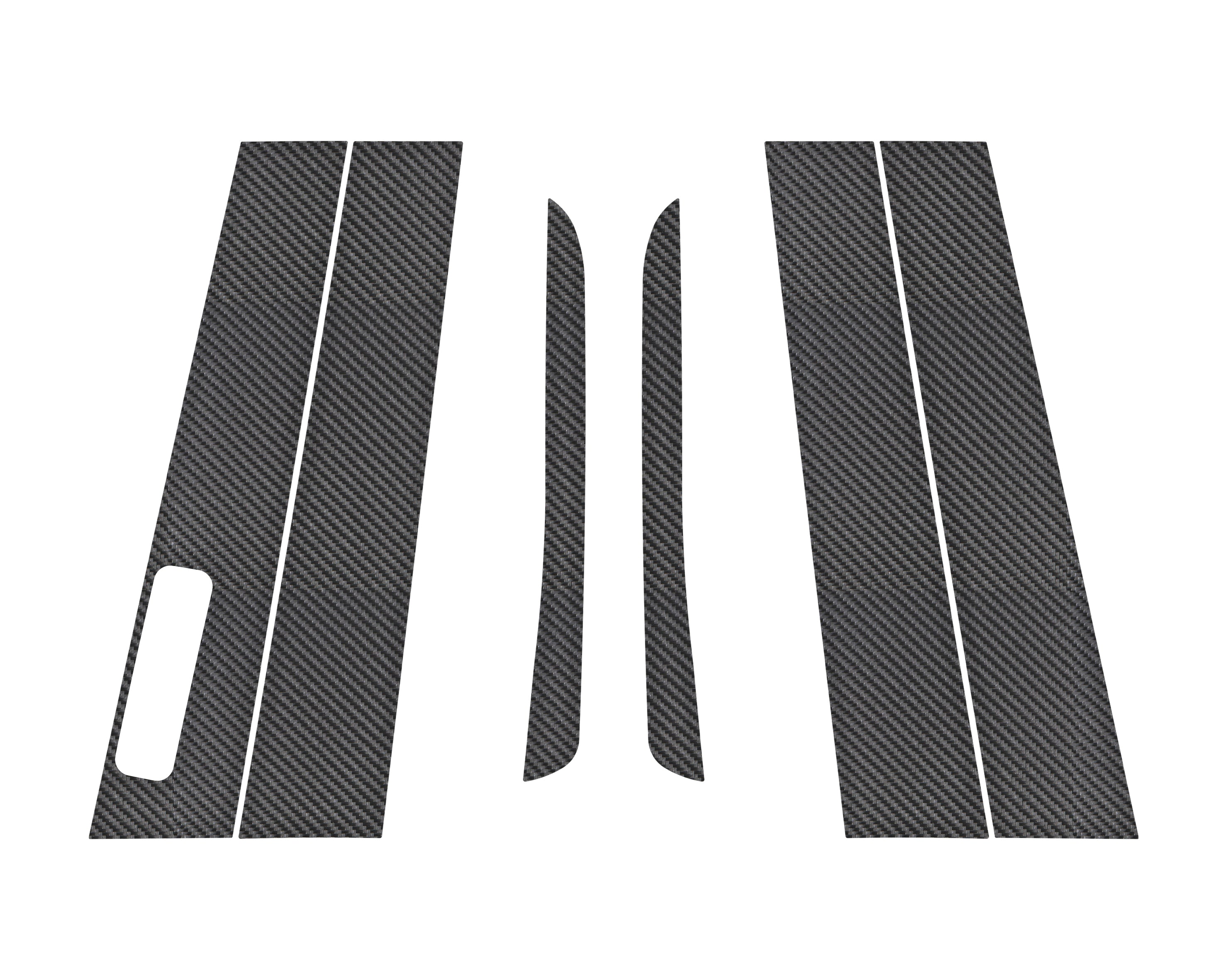 Door Pillar Accent Overlays Fits 2022-2026 Ford Maverick