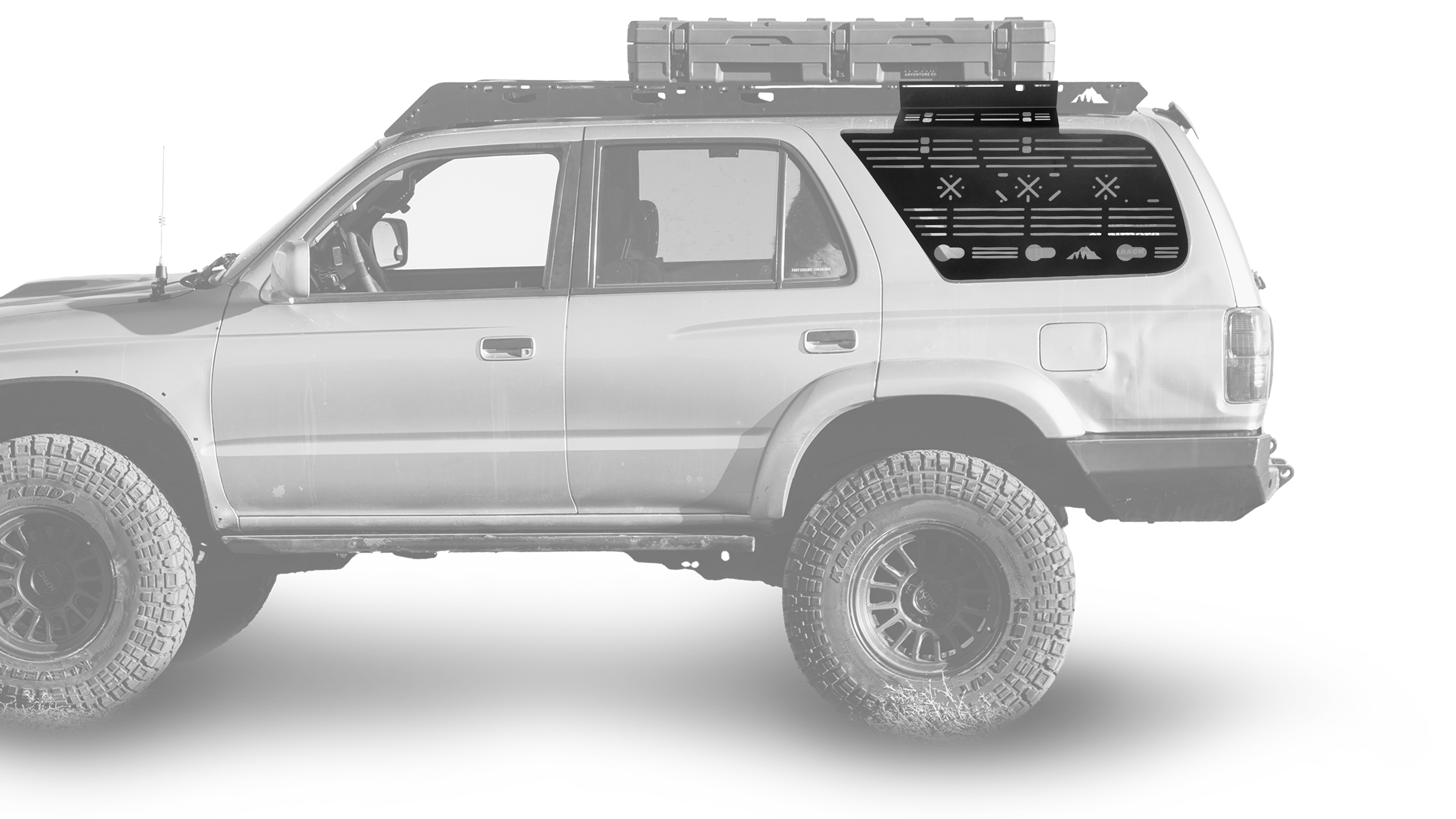 Window Panel For 3rd Gen 4Runner 1996-2002