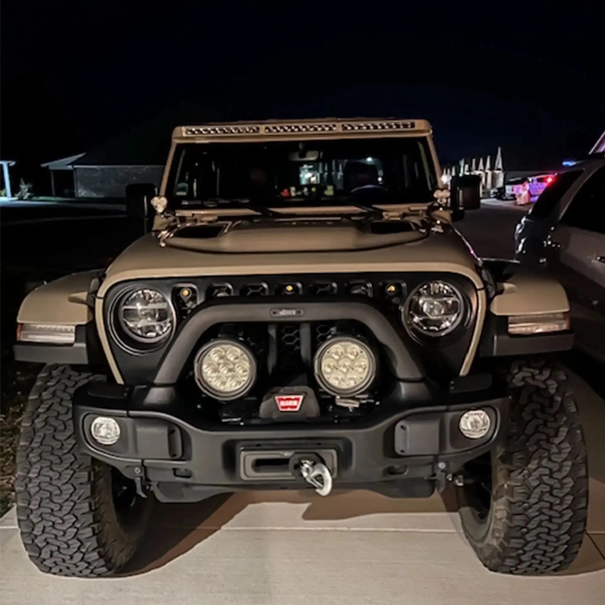 Integrated Roof LED Light Bar For Jeep JL/JT | ORACLE 18,000 Lumens 240W