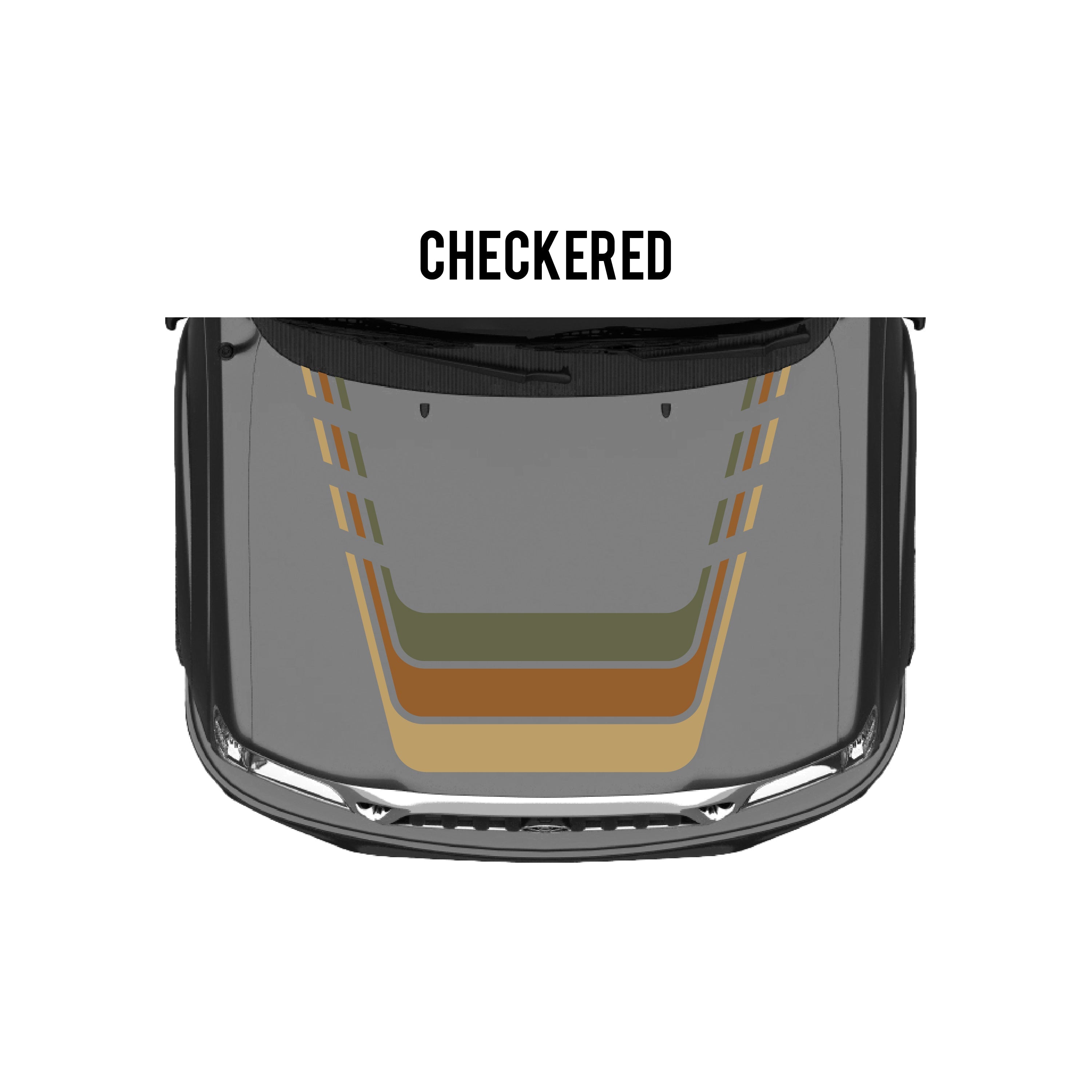 2001-04 Checkered Stripe Kit For Tacoma