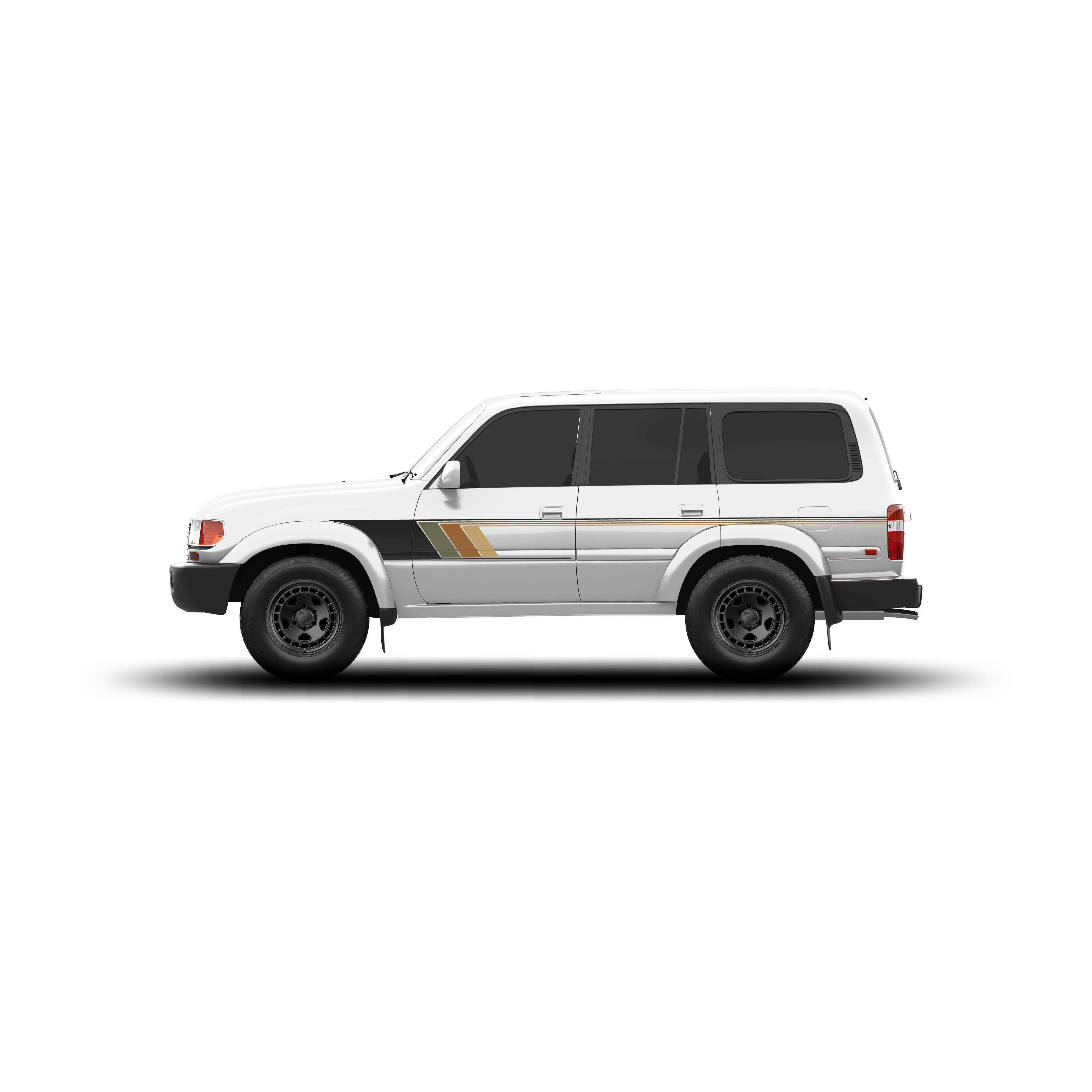 Retro Stripes For 80 Series Land Cruiser