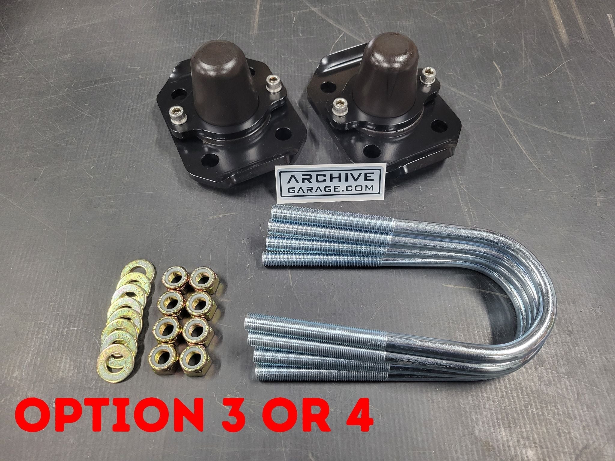 STEALTH HD GM U-BOLT FLIP KIT FOR 2015-2022 COLORADO CANYON