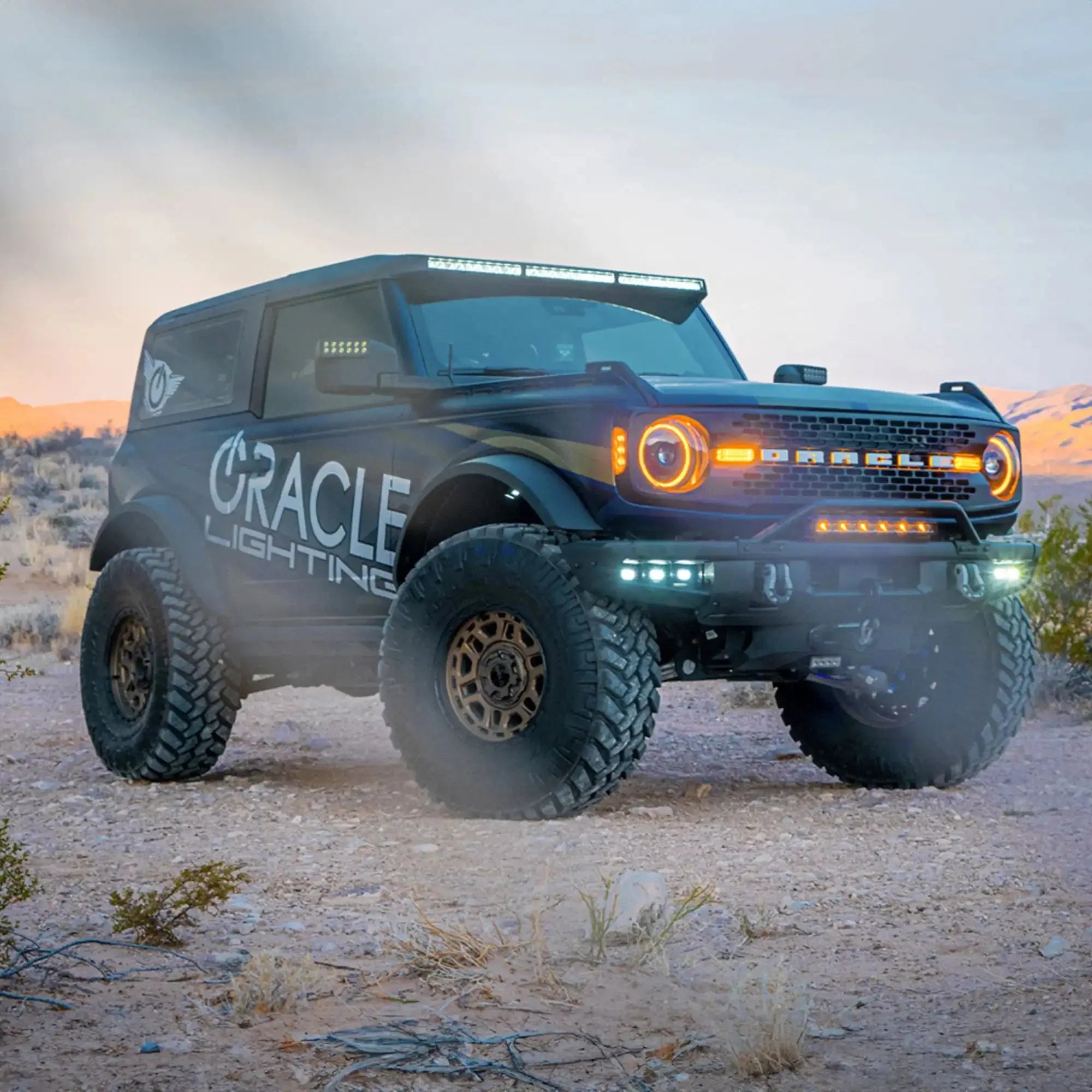 ORACLE Lighting Oculus™ Bi-LED Projector Headlights For 2021-2026 Ford Bronco