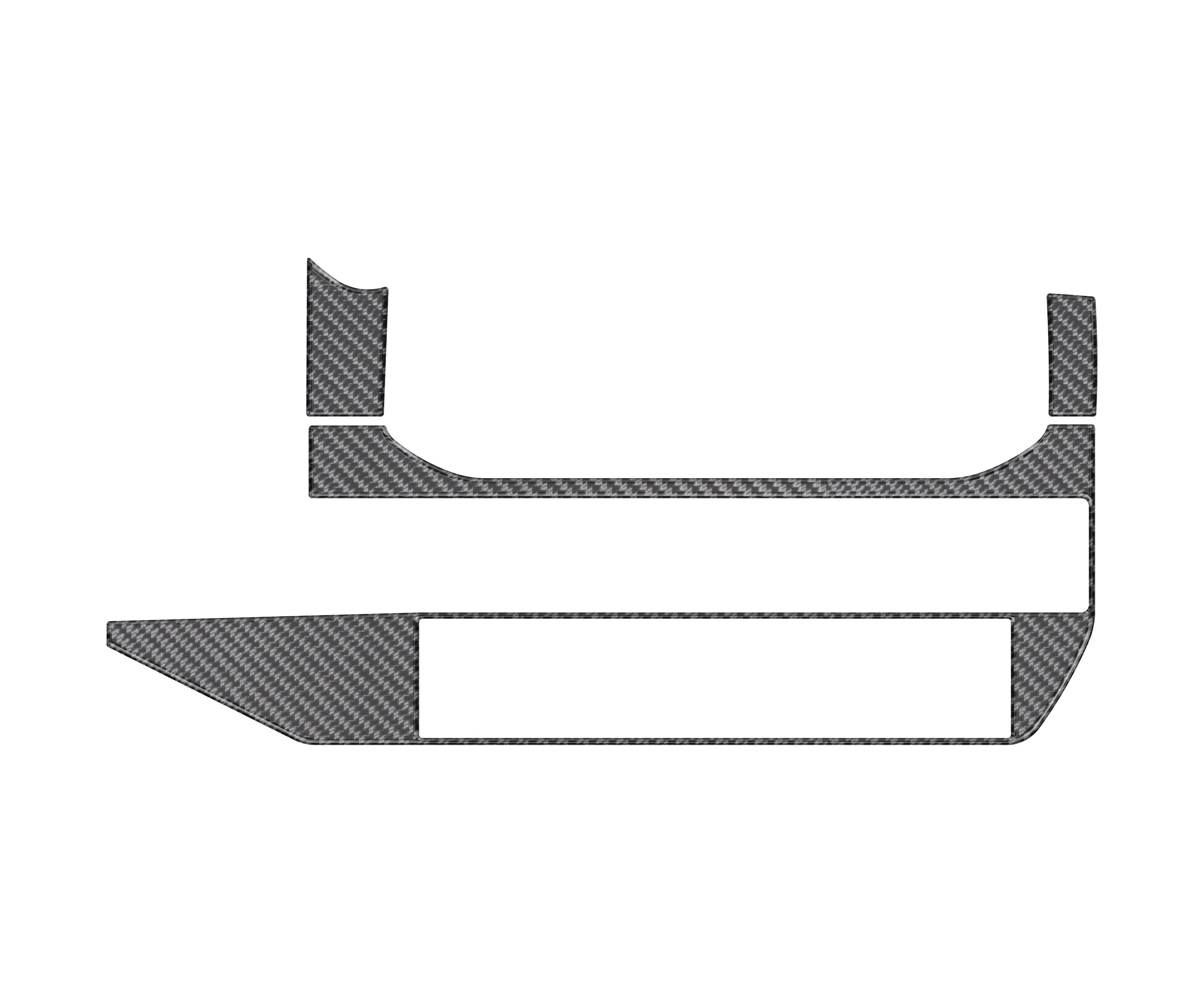 Climate Control Accent Trim Fits 2022-2025 Nissan Pathfinder