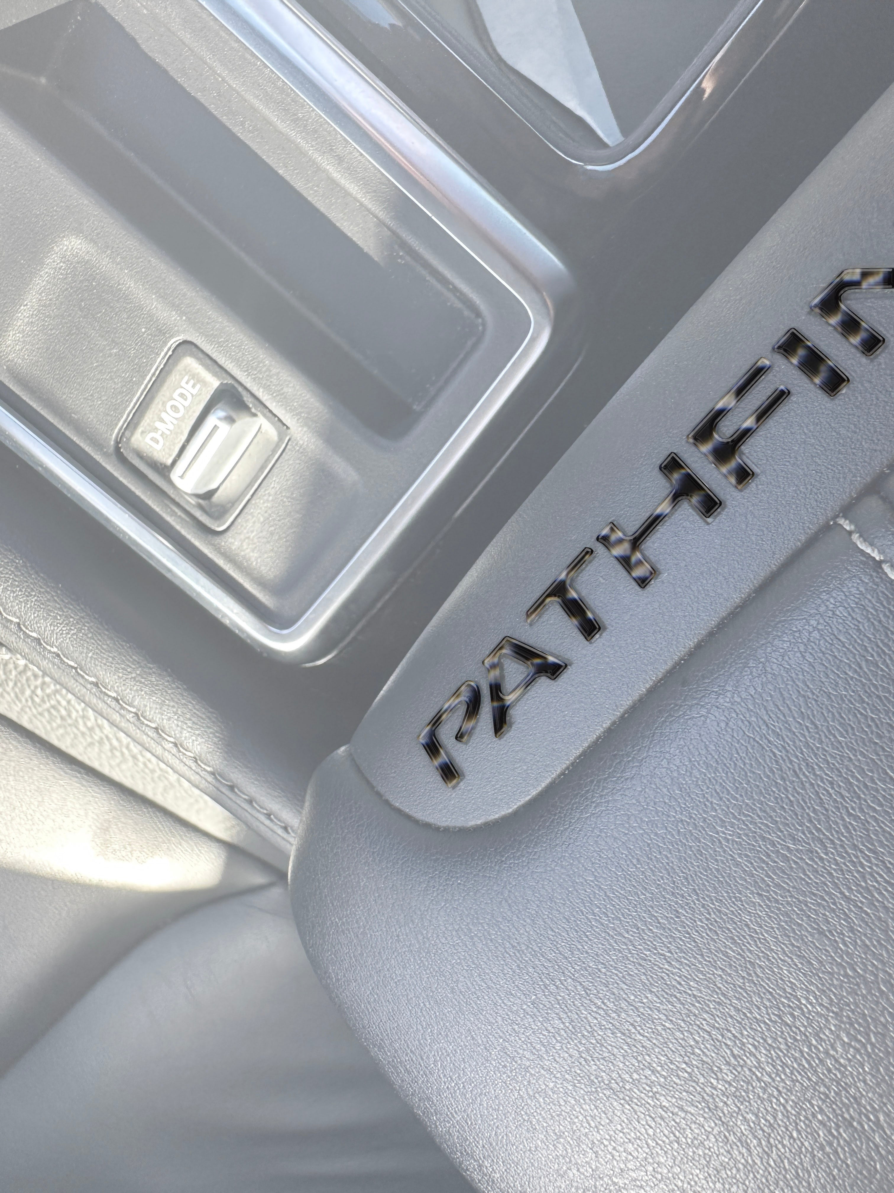 Center Console Lid Letter Letter Inserts Fits 2022-2026 Nissan Pathfinder