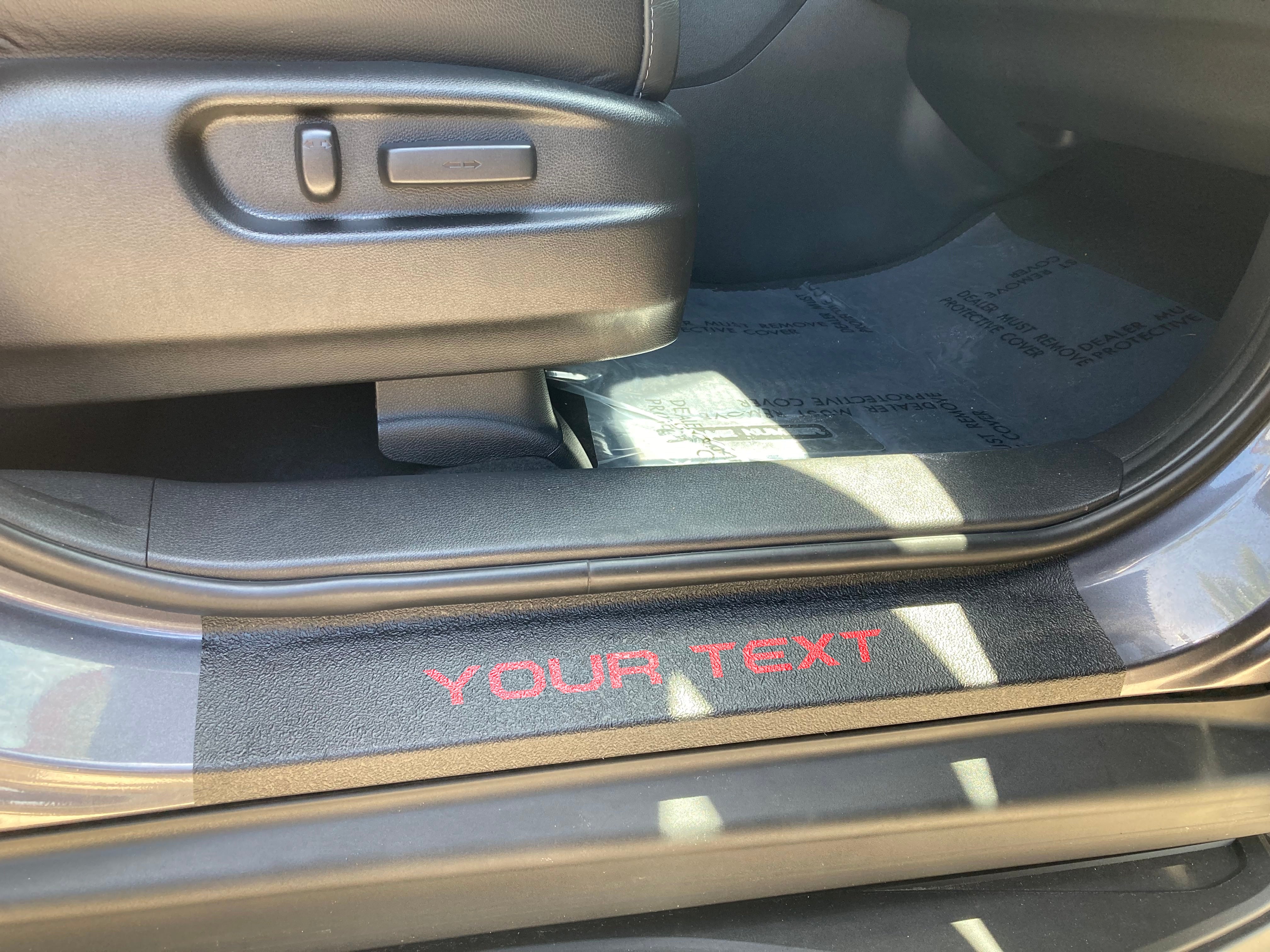 Door Sill Protection Overlays Fits 2022-2026 Honda Pilot