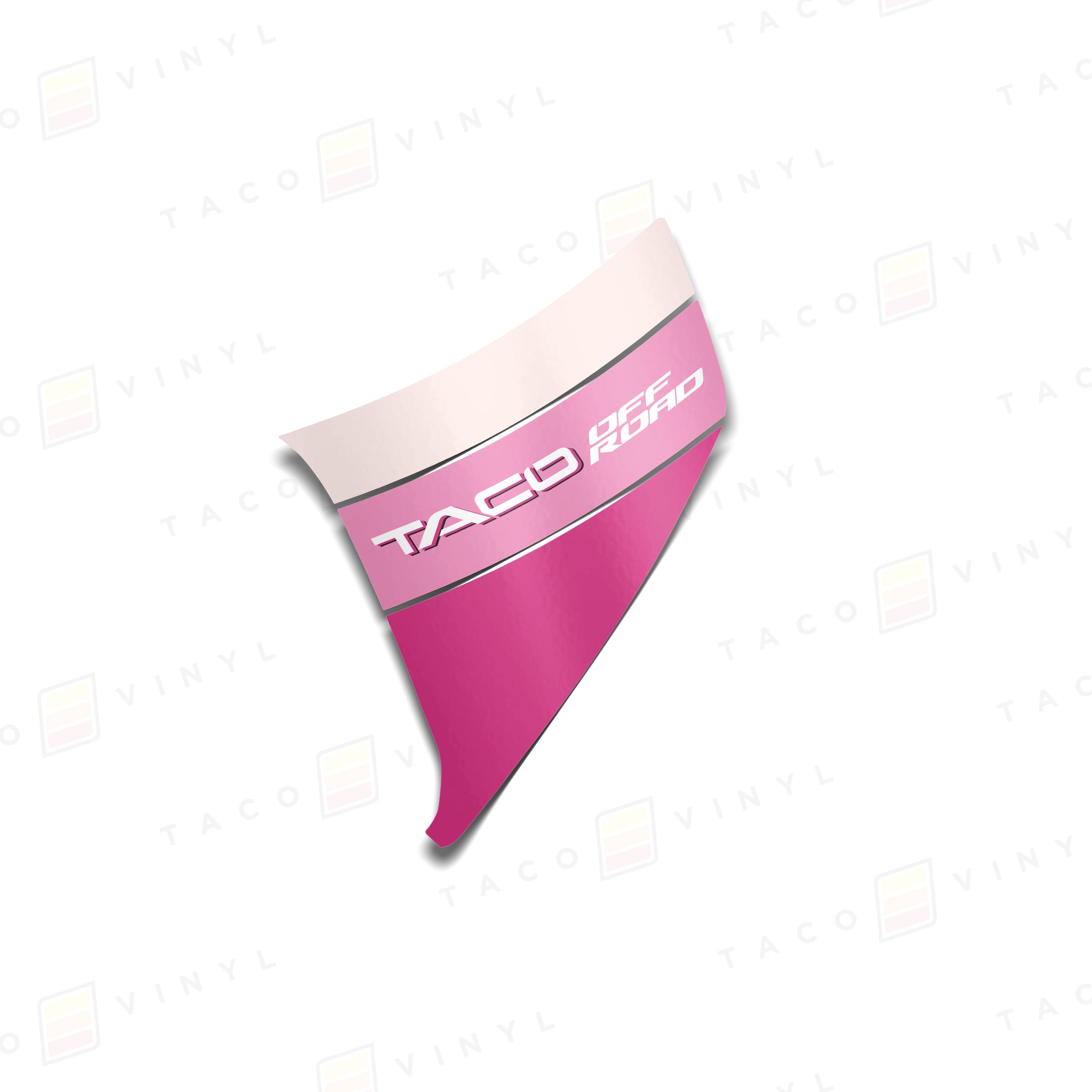 2024+ Lower Bedside Decals - Designed For Tacoma