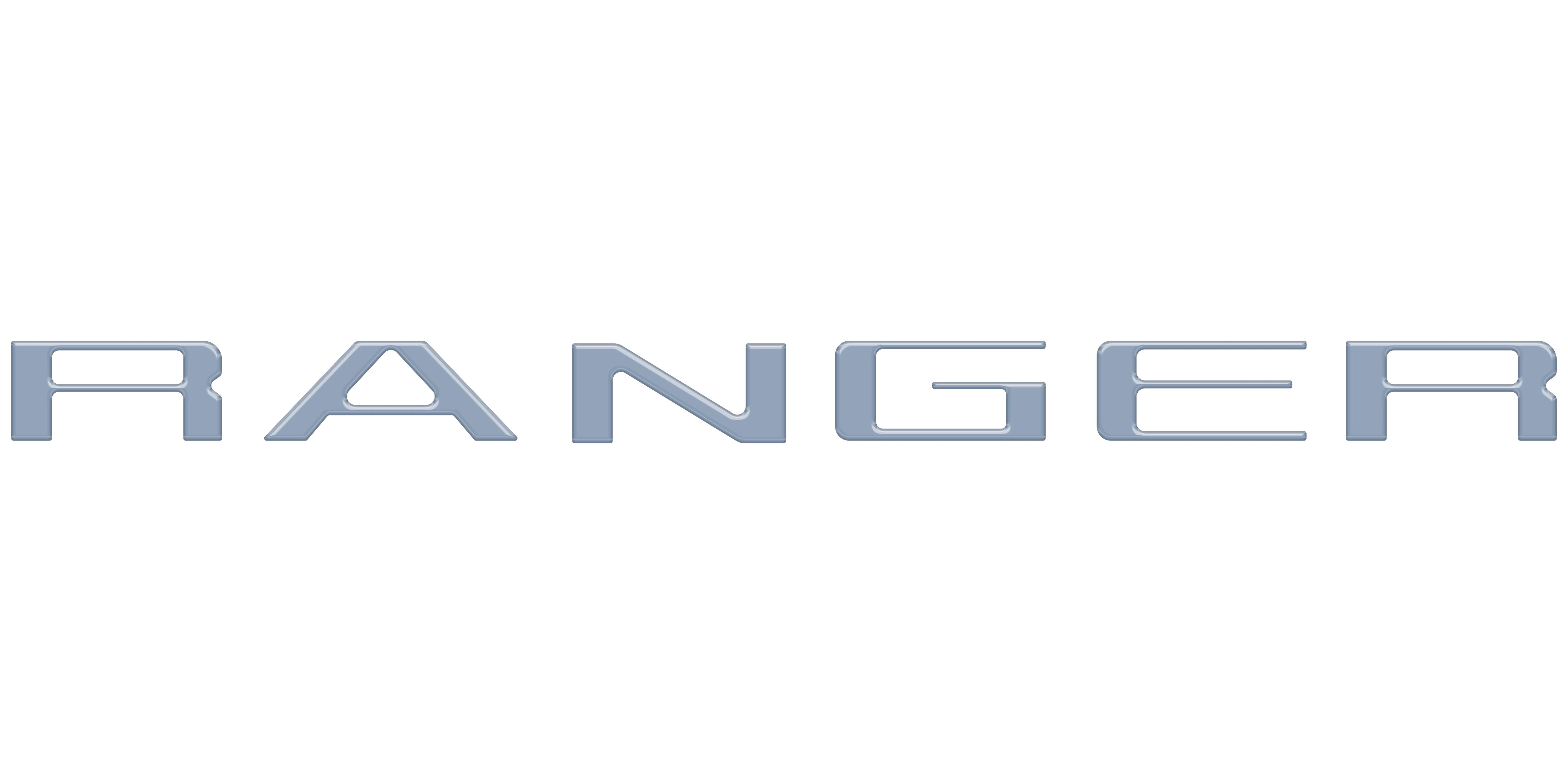 Tailgate Letter Inserts Fits 2019-2023 Ford Ranger