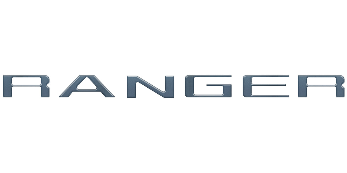 Tailgate Letter Inserts Fits 2024-2026 Ford Ranger