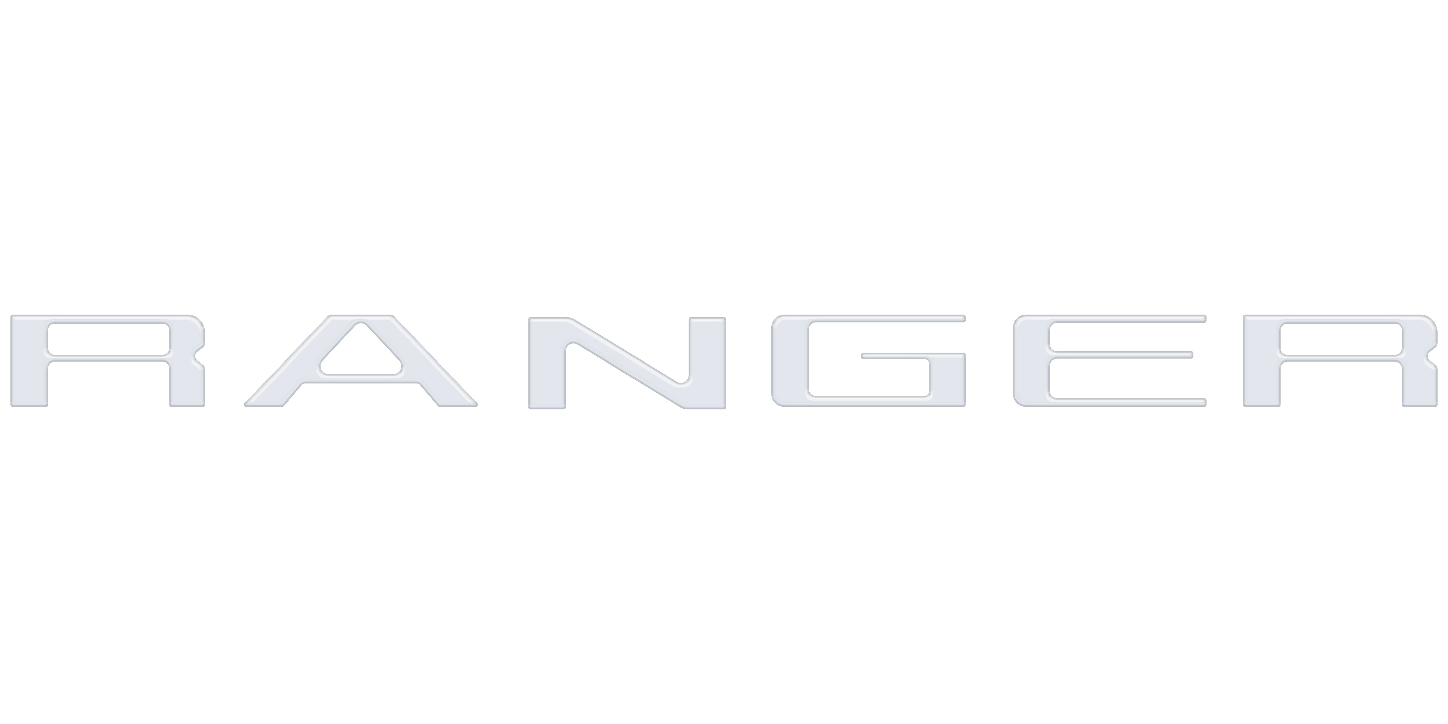Tailgate Letter Inserts Fits 2019-2023 Ford Ranger