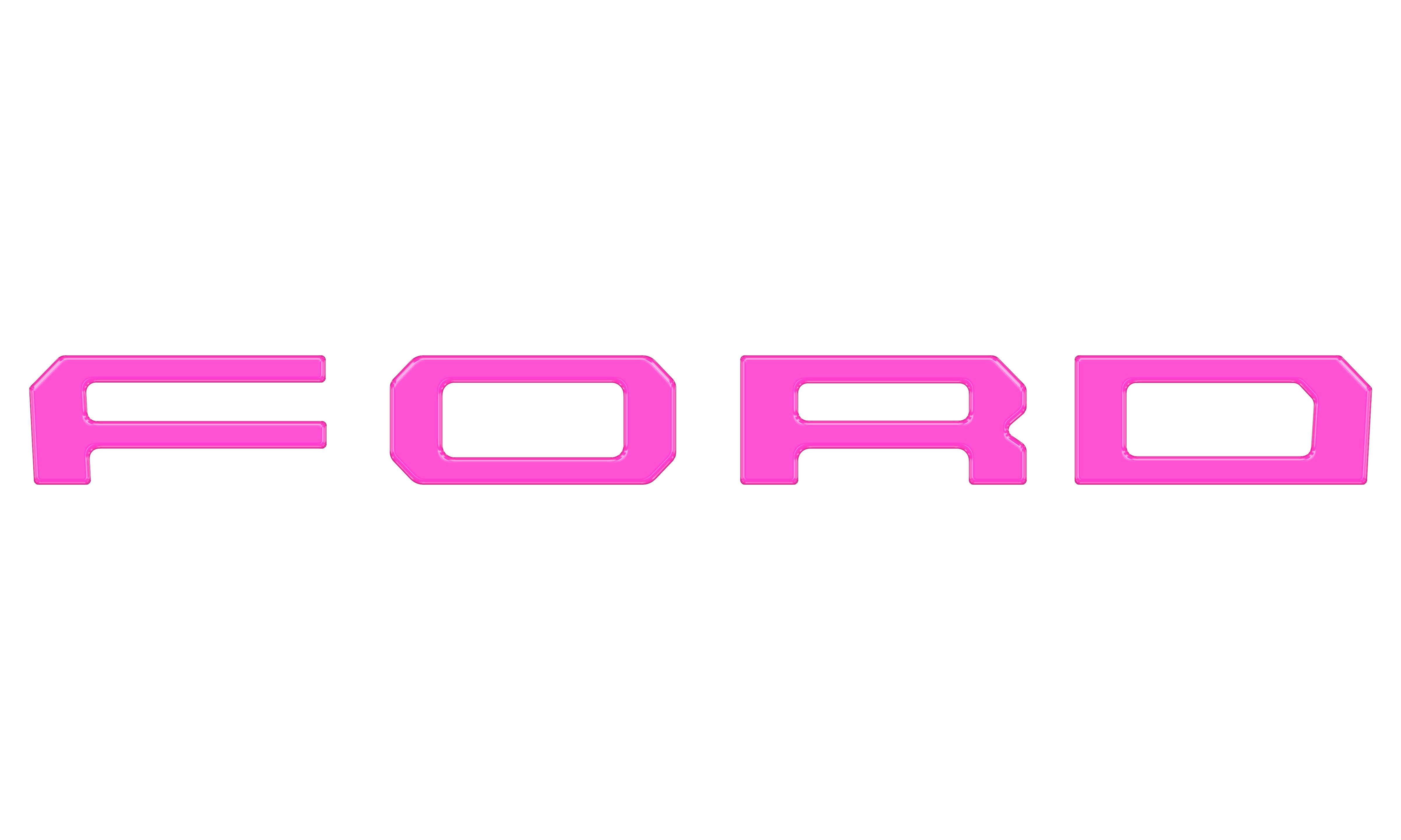 Grille Letter Overlays Fits 2019-2023 Ford Ranger