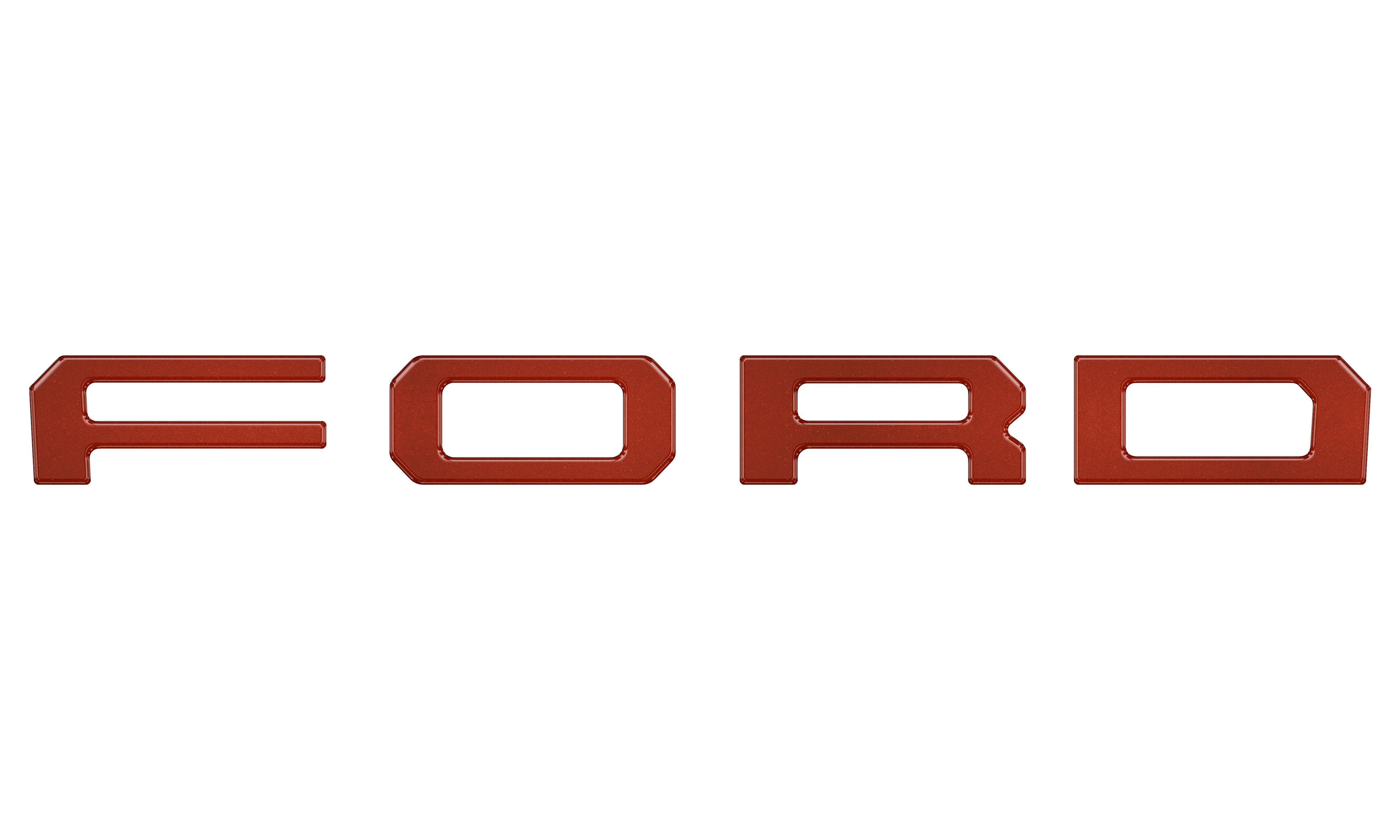 Grille Letter Overlays Fits 2019-2023 Ford Ranger