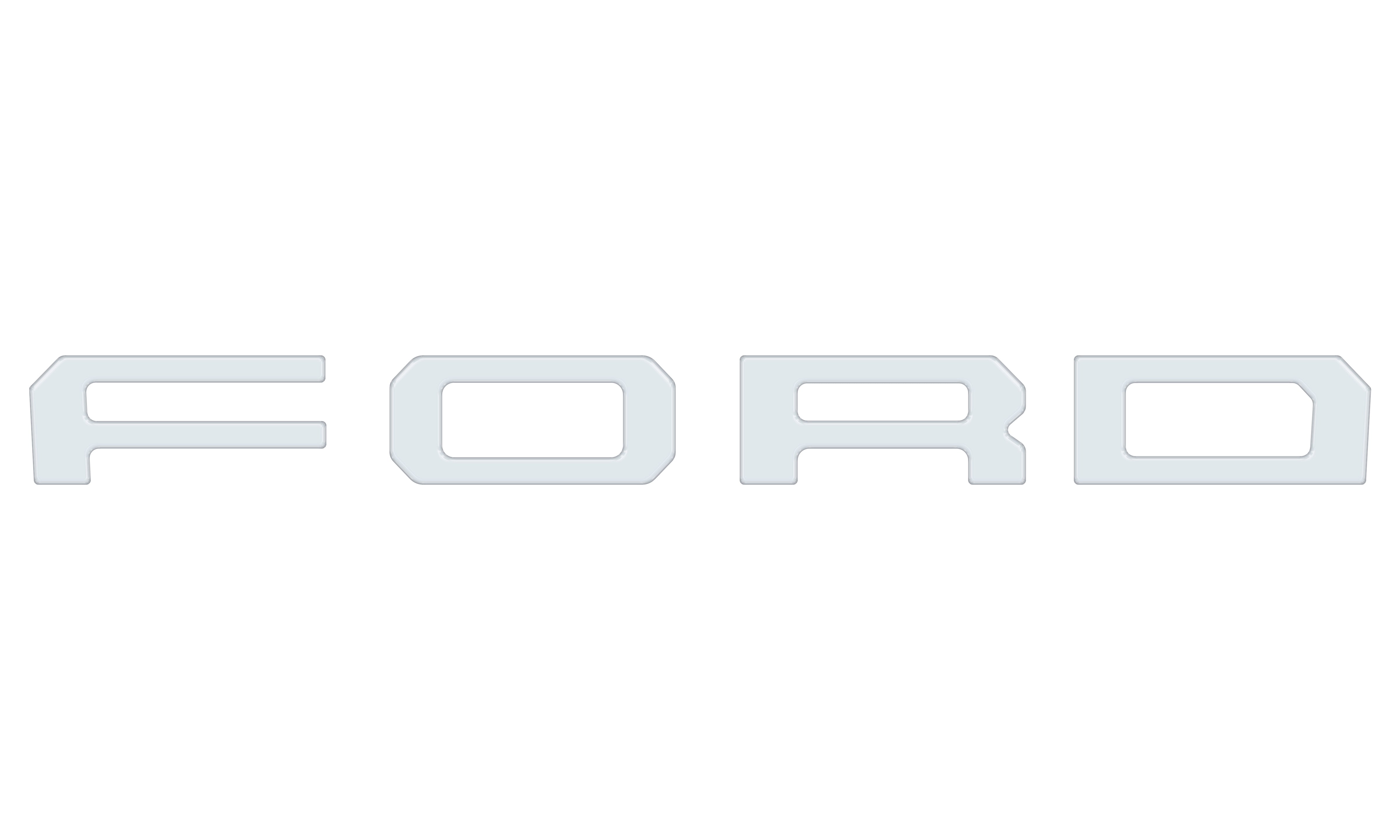 Grille Letter Overlays Fits 2019-2023 Ford Ranger