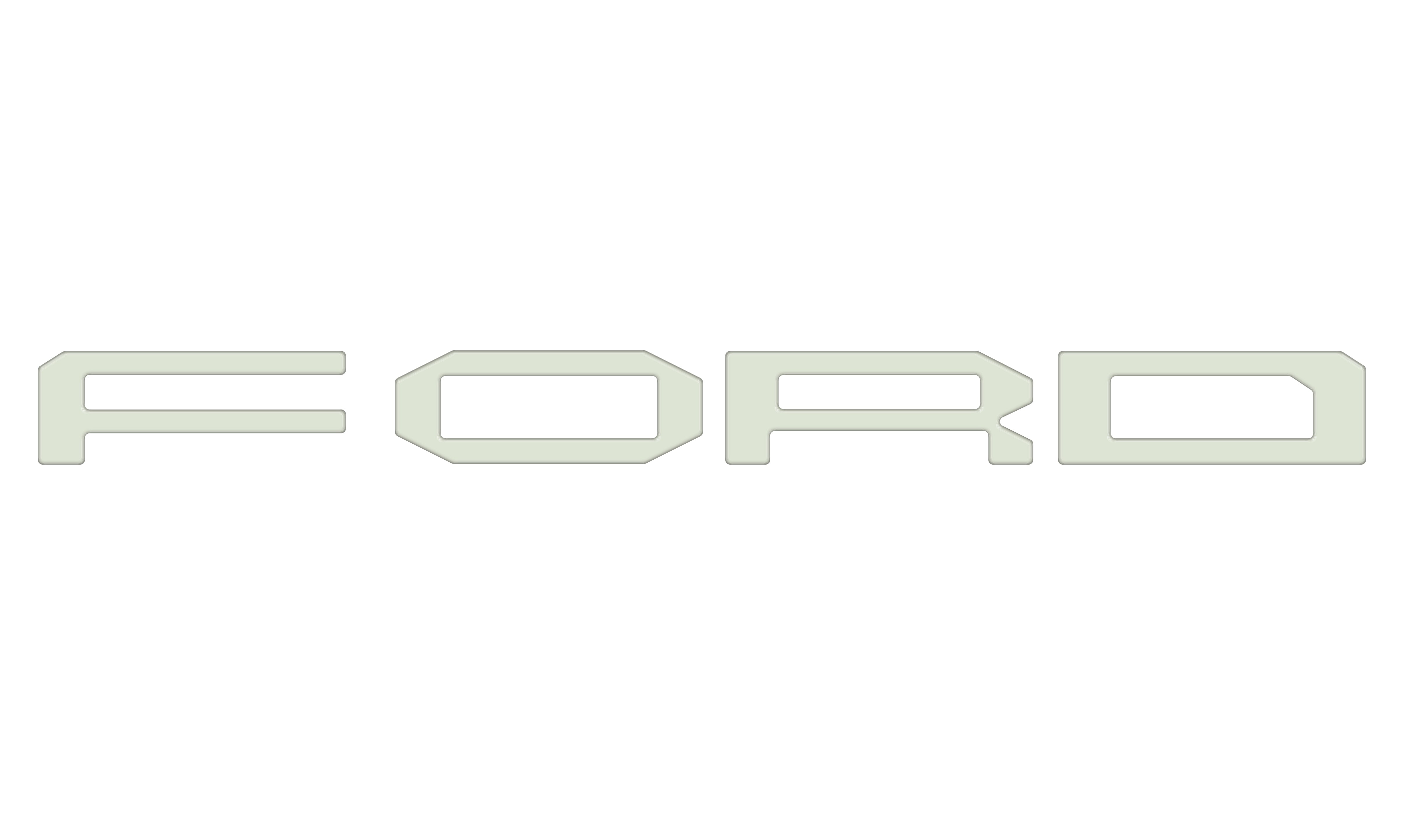 Grille Letter Overlays Fits 2024-2026 Ford Ranger Raptor